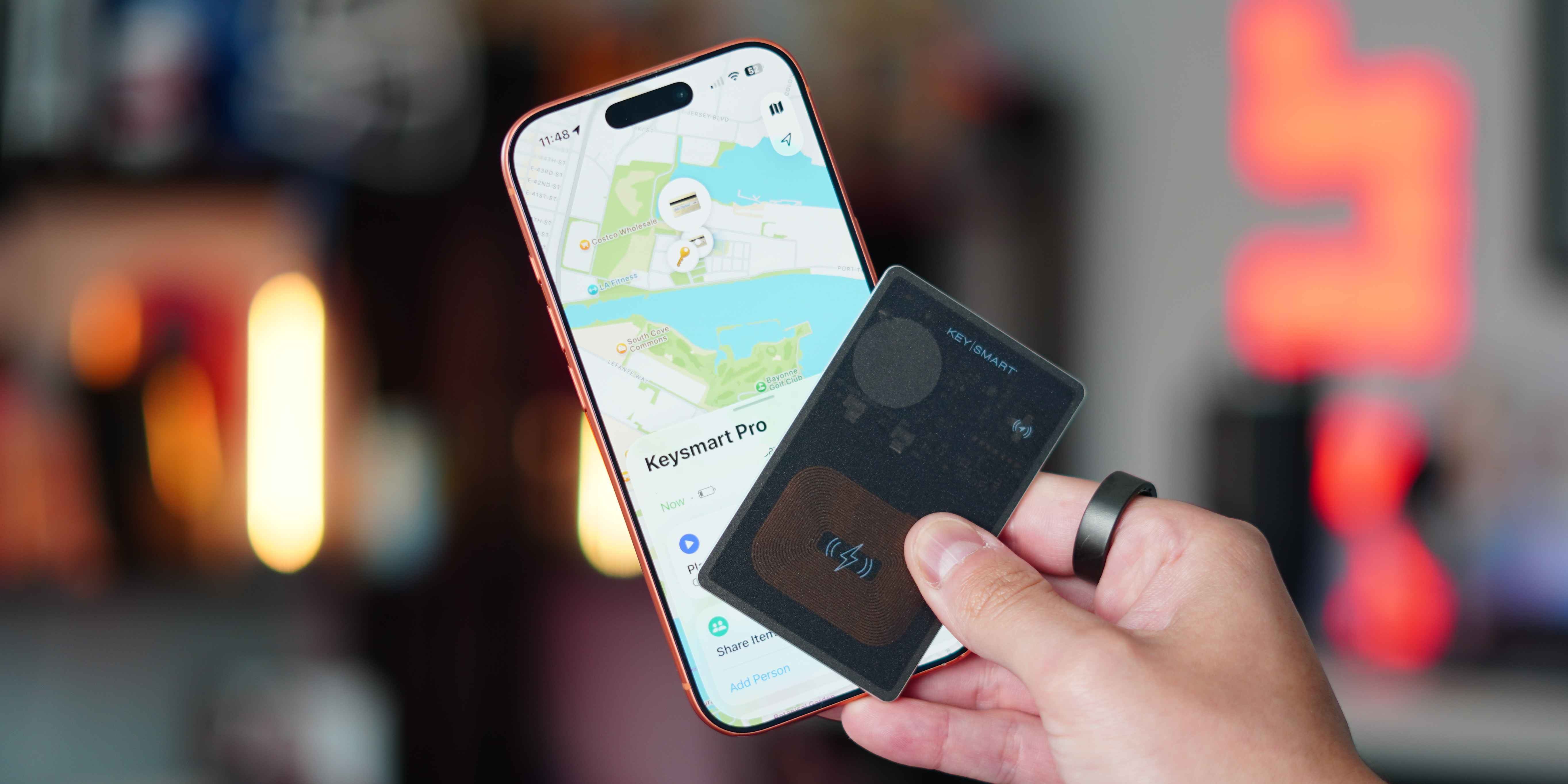 This Find My wallet tracker has two features that make it…
