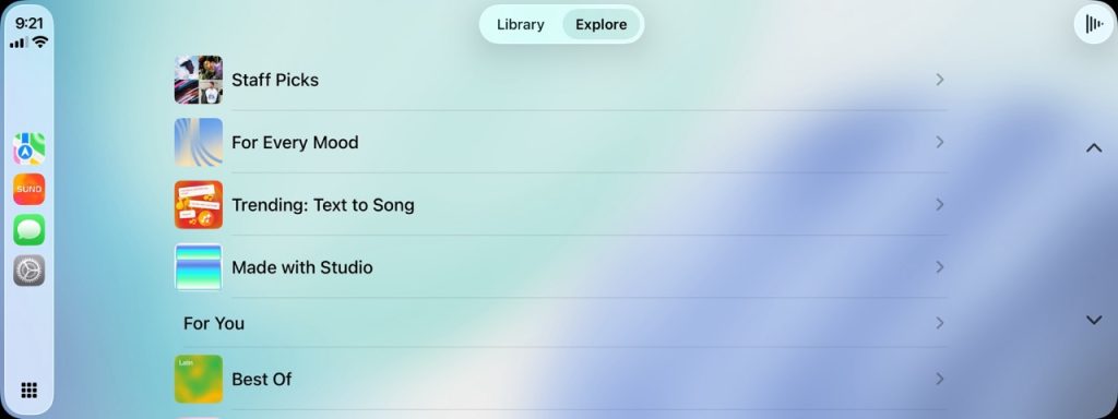 Carplay Suno