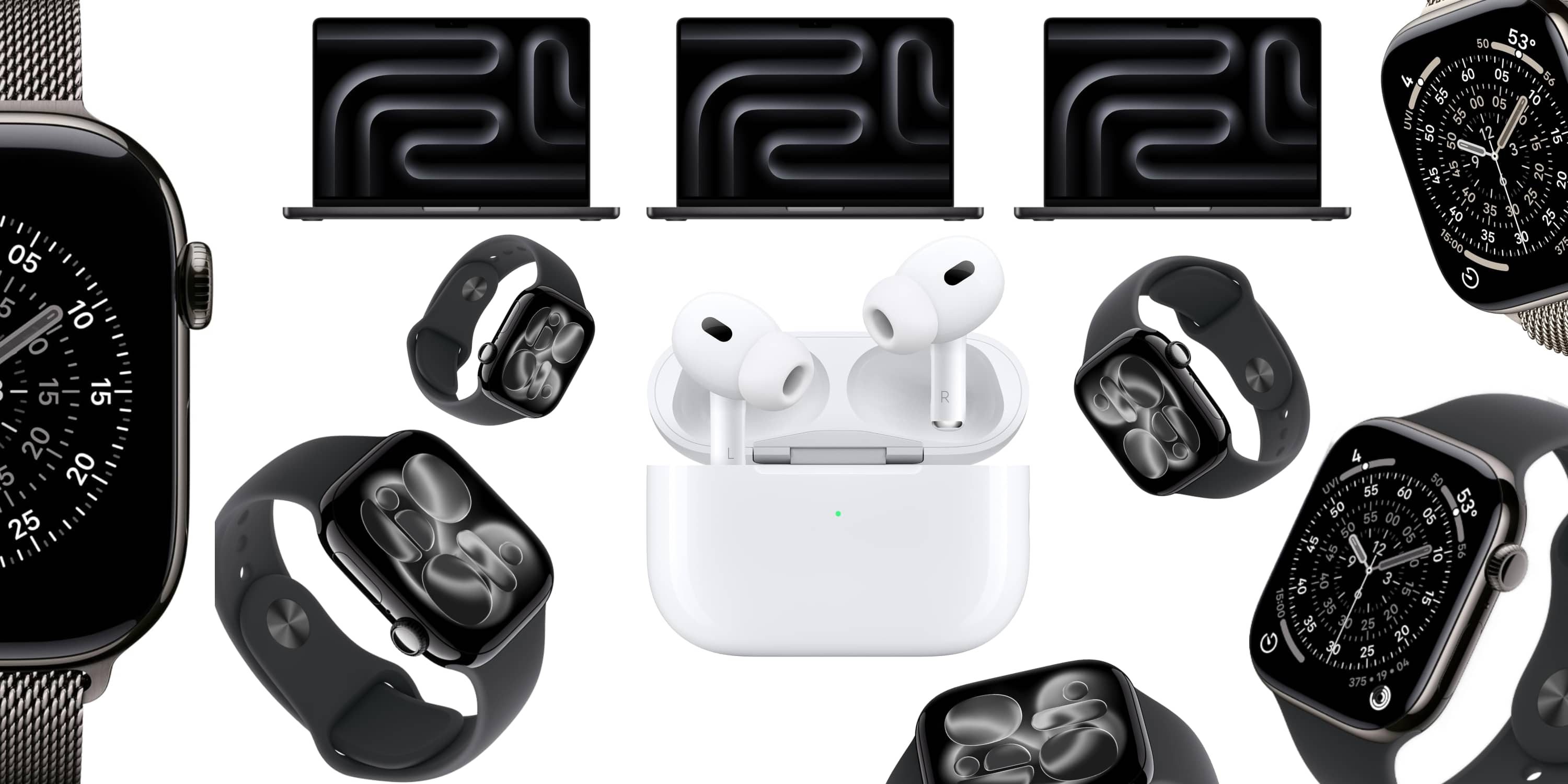 Скидки: AirPods, Apple Watch Series 11 дешевле на $160, SE 3 со скидкой 25%, MacBook Pro с чипом M5 Pro дешевле на $300 и многое другое