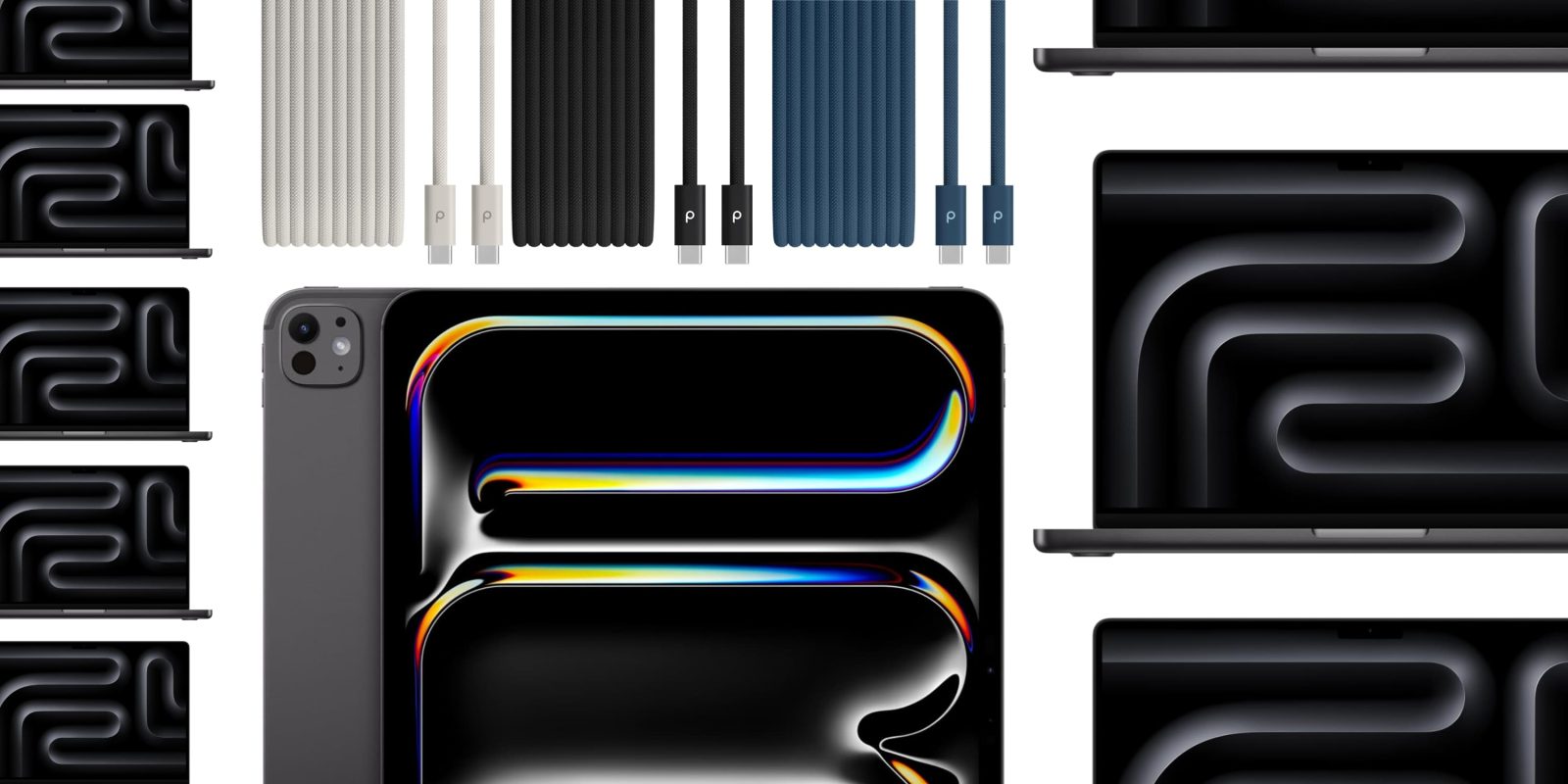 Deals: M5 iPad Pro $350 off, M5 Pro MacBook $450 off, Beats 240W cable $19, Sport Bands $15, more