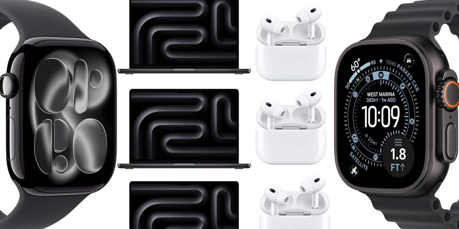 Deals: Rare Apple Watch Ultra 3 price drop at $99 off, AirPods Pro 3 $179, base M5 MacBook Pro $200 off, more
