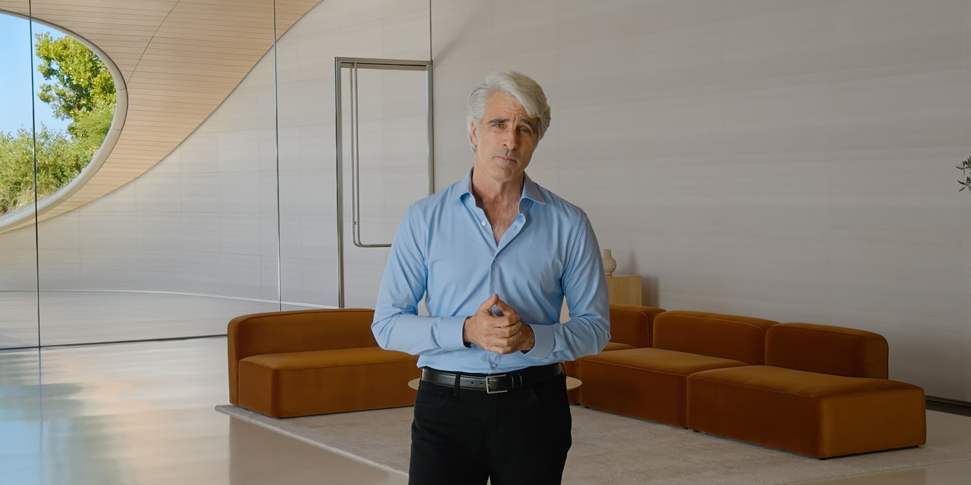 Apple's WWDC keynote was very different, but this will be the new normal | Craig Federighi shown during this year's WWDC keynote