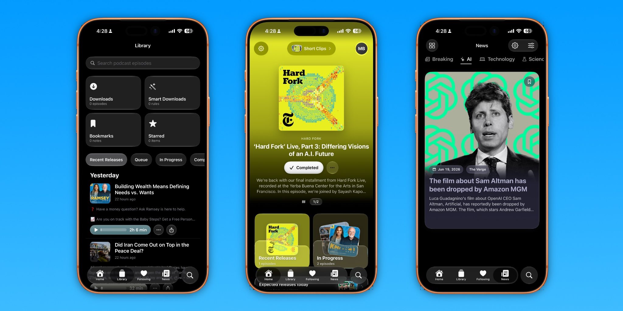 Indie App Spotlight: ‘Brink’ brings a feature-rich experience to iPhone podcast listening