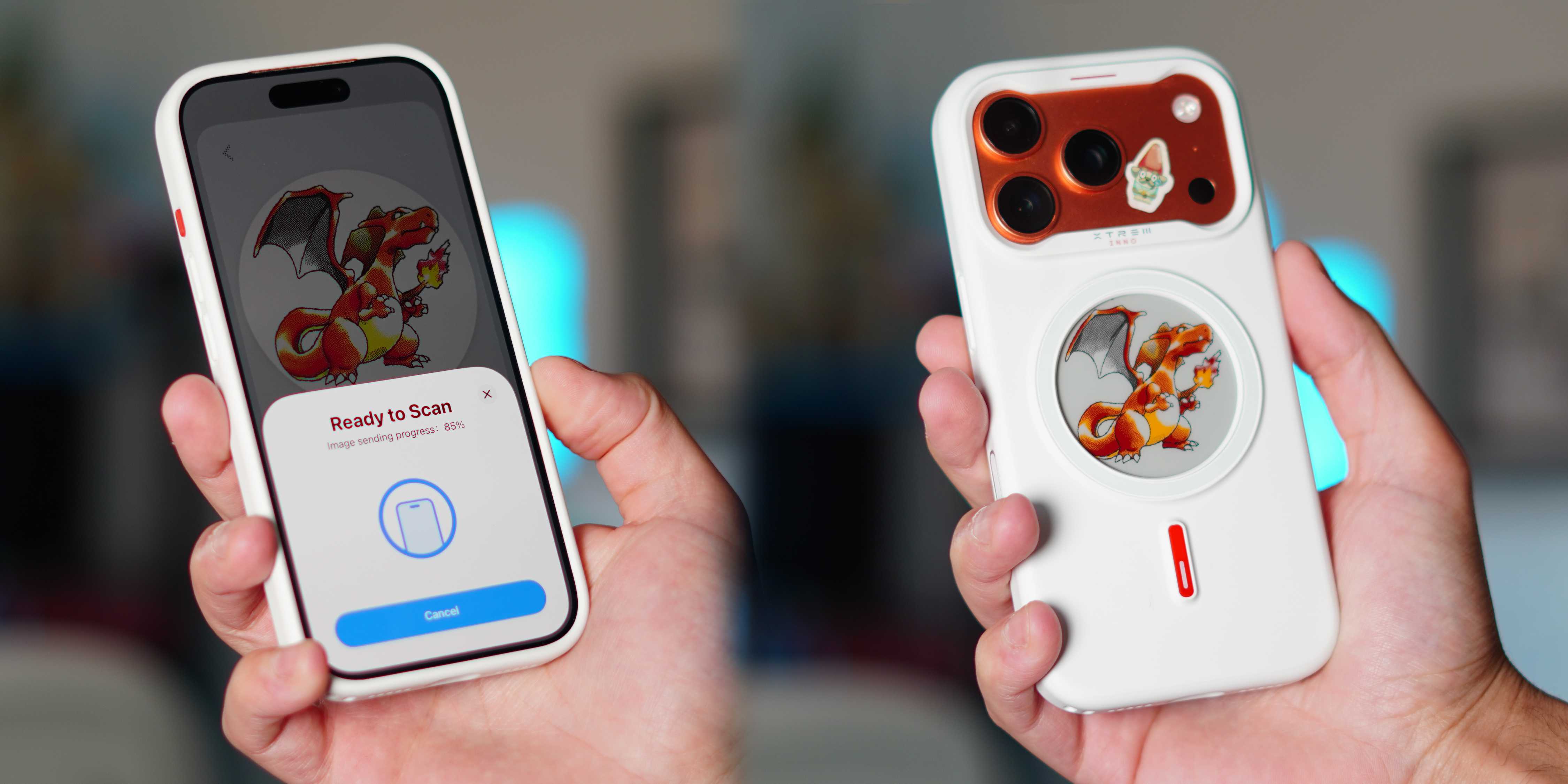 Hands-on: This case adds a customizable e-ink display to…