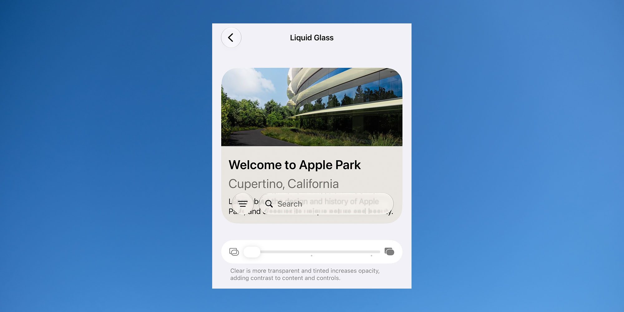 iOS 27 fixes Liquid Glass, and not just with a slider