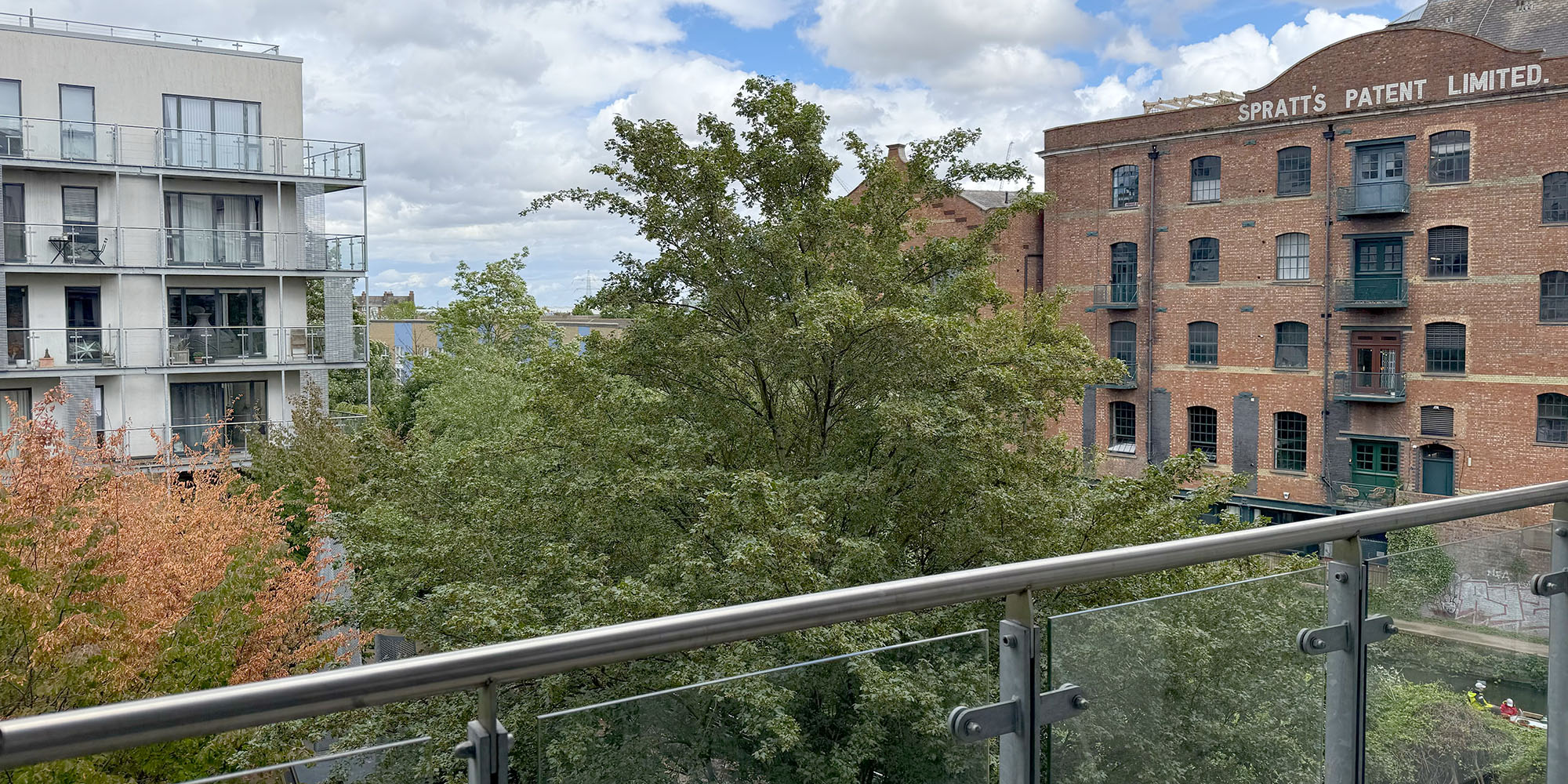 New smart home | A view from the balcony
