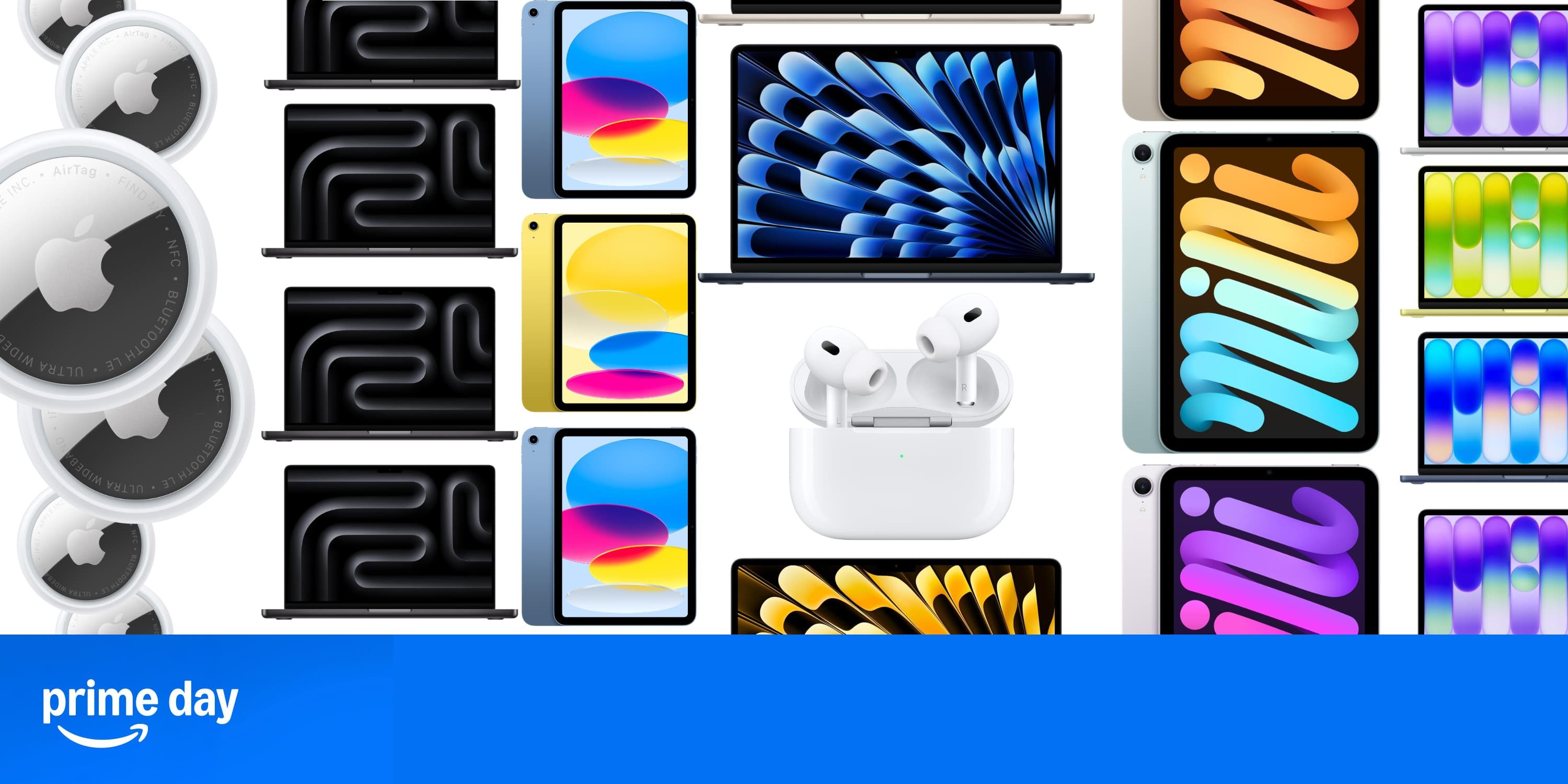 Скидки третьего дня Prime Day: M5 MacBook Air дешевле на $350, MacBook Neo на $110, M5/Max до $800, AirPods Pro 3 и другое