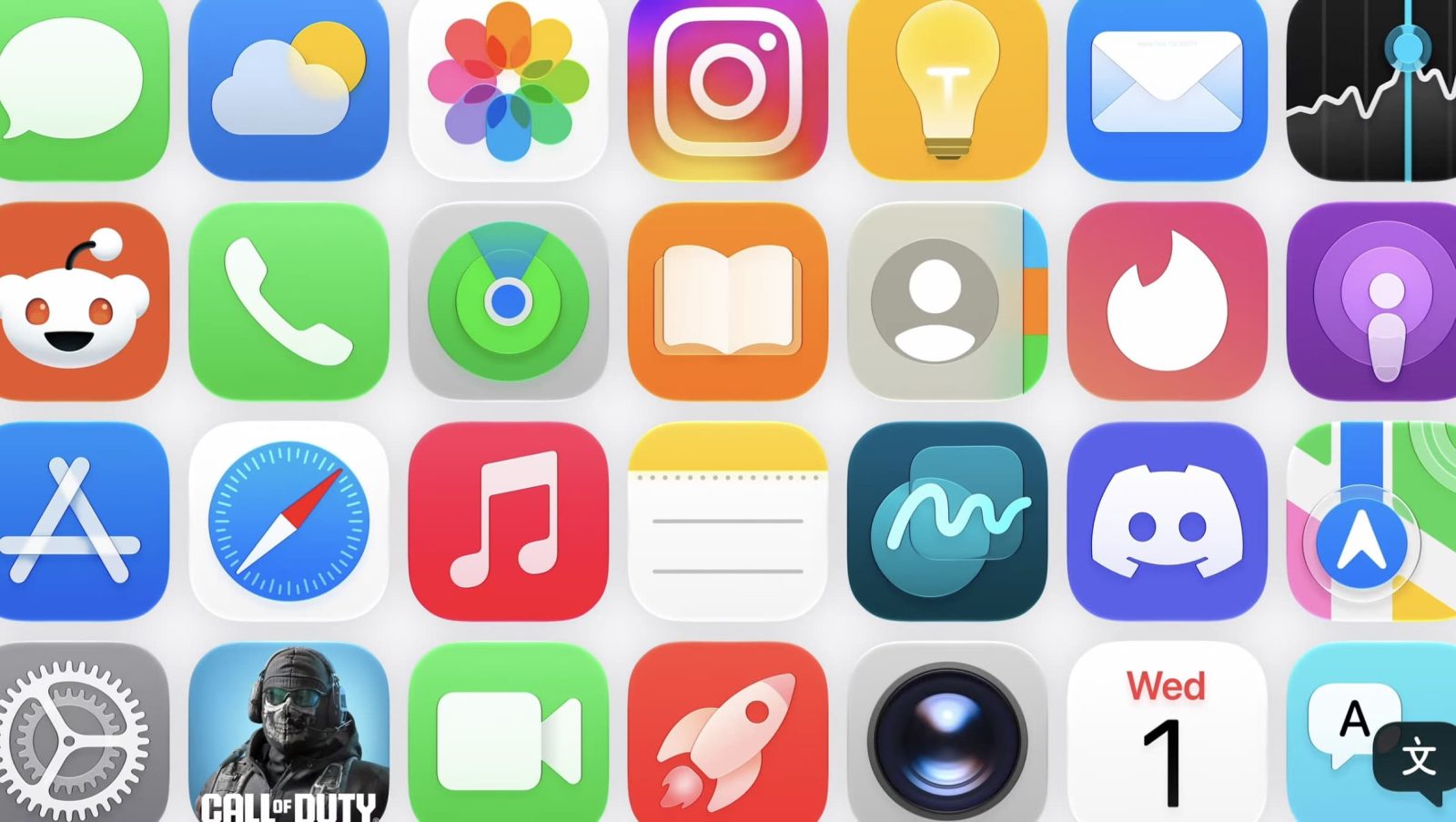 iOS 27 has new app icon designs for many iPhone ap