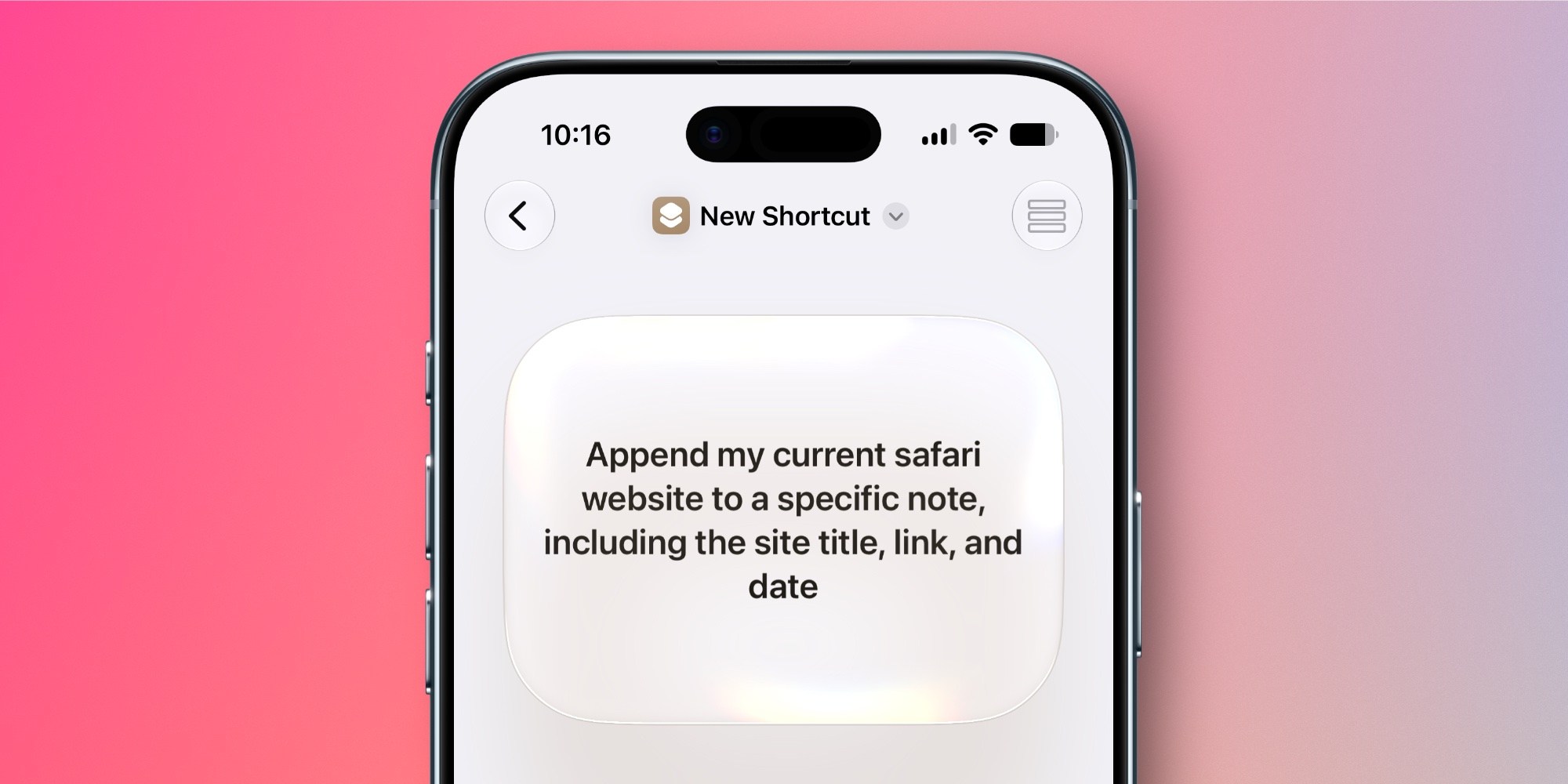 Ios Shortcuts Screen iOS 27 makes Apple’s Shortcuts app exactly what I’ve always wanted ...