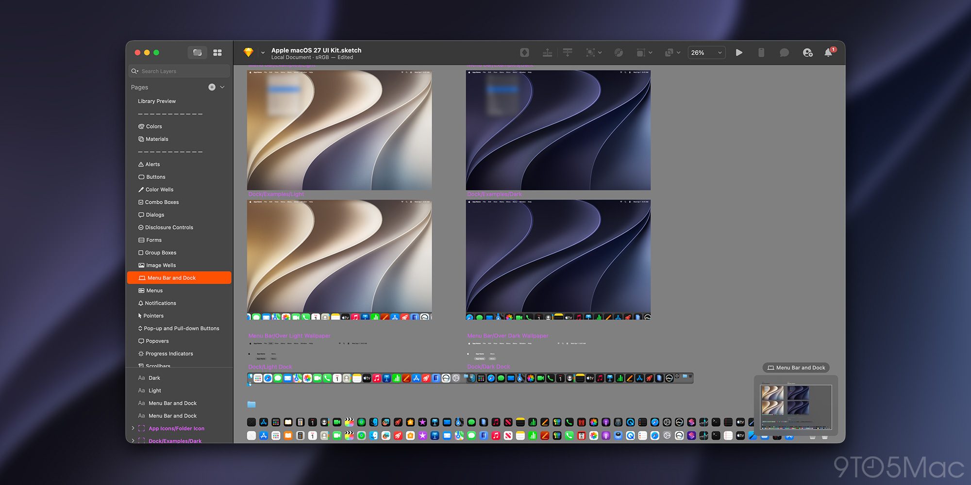 Design resources for iOS 27, iPadOS 27, and macOS 27 Golden Gate now available