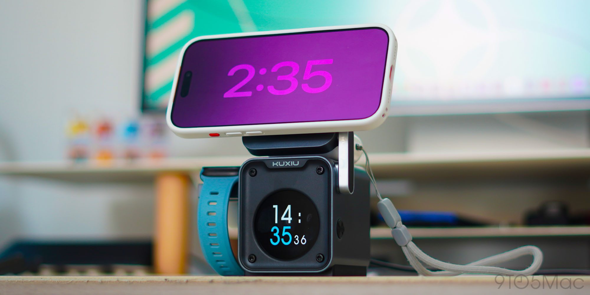 photo of Hands-on: Kuxiu’s D5 charging station boasts unique design, 25W charging, and a built-in display image