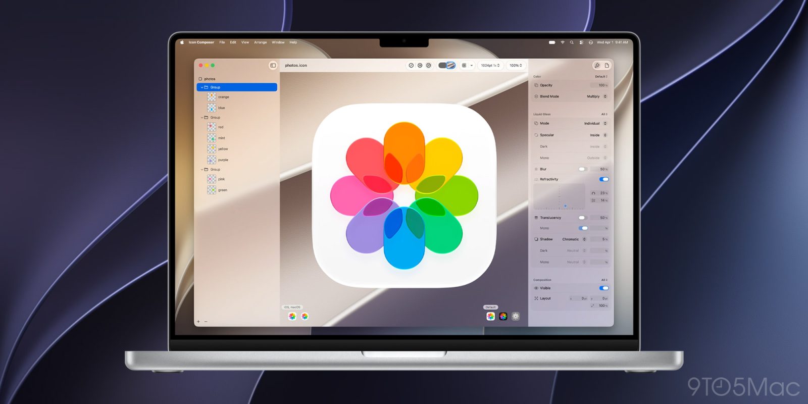 Apple Releases Beta Versions of Icon Composer 2 and SF Symbols 8