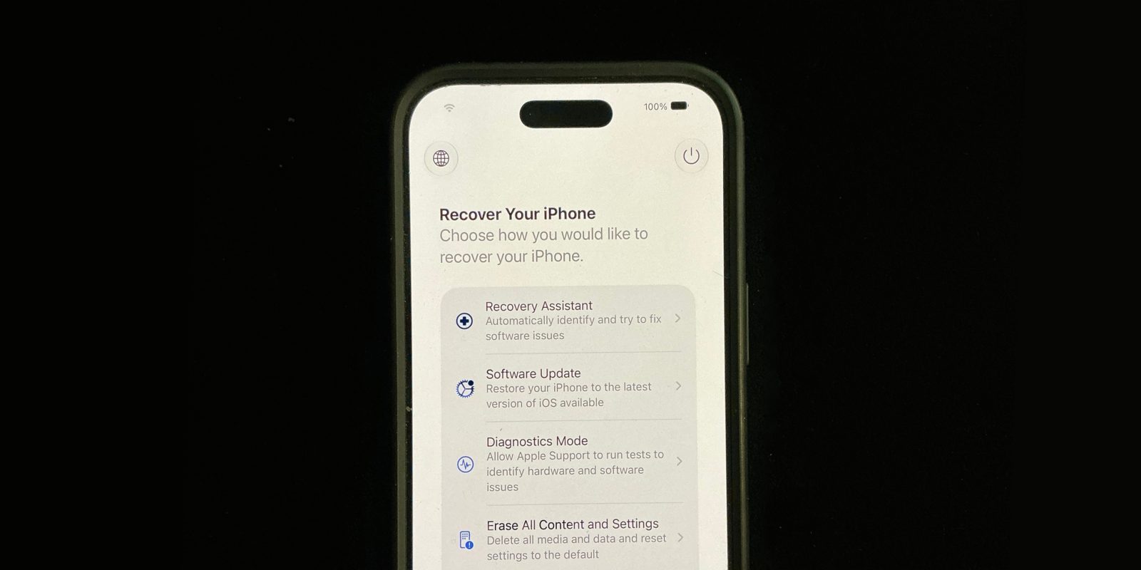 iOS 27: Your iPhone can now boot into a new Mac-like recovery mode