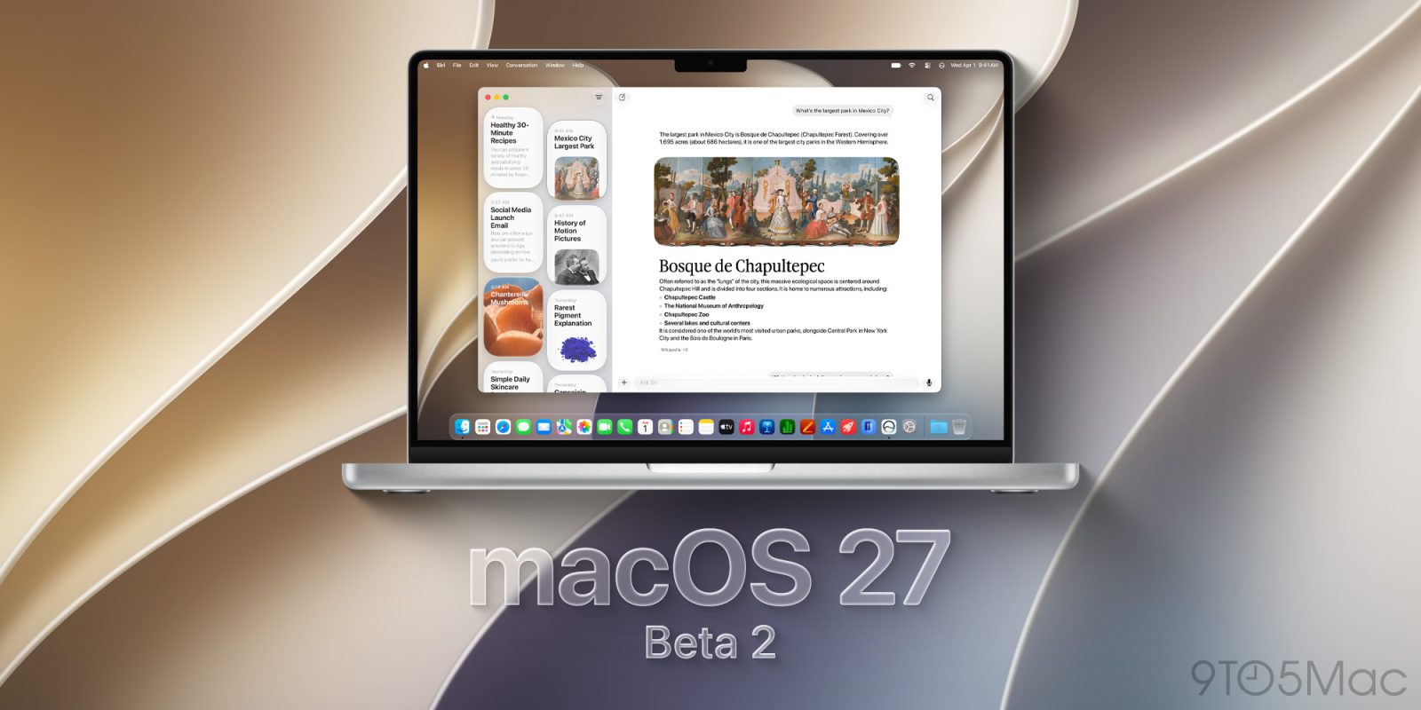 macOS 27 Golden Gate beta 2 now available
