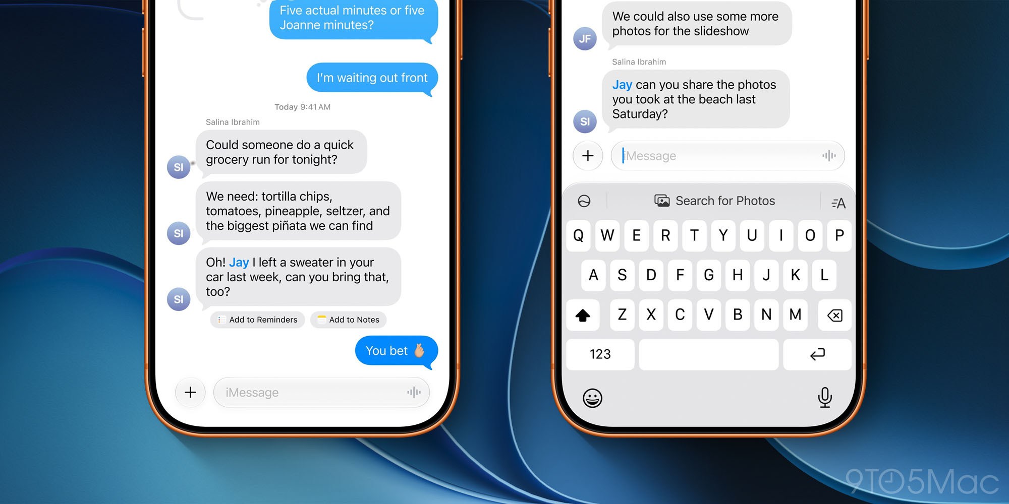 Ios Action Message Example Here’s everything new for Messages in iOS 27 - 9to5Mac
