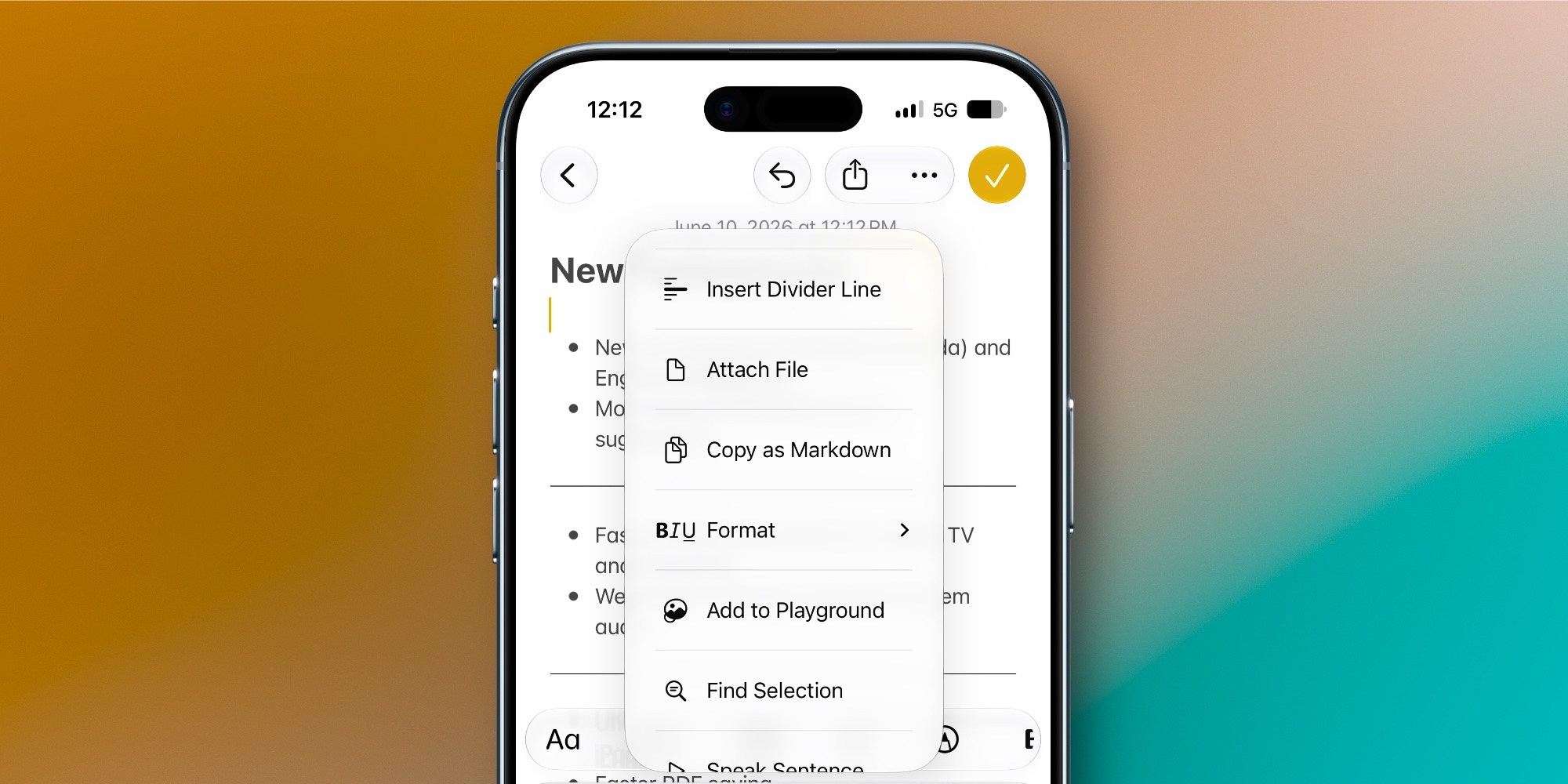Ios Notes Formatting Here’s everything new for Apple Notes in iOS 27 - 9to5Mac
