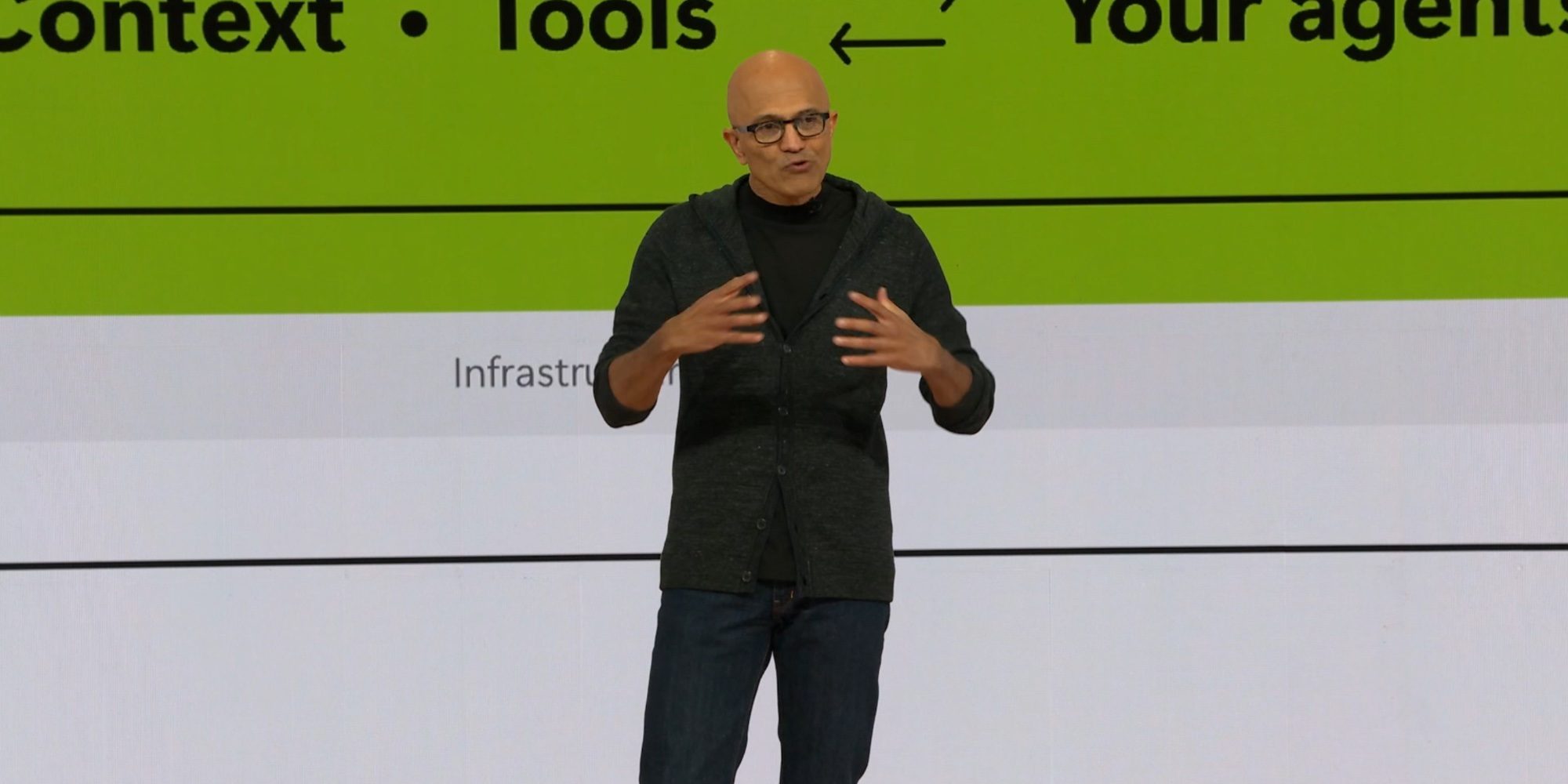 Microsoft CEO: We’re moving from OS and apps to agents instead