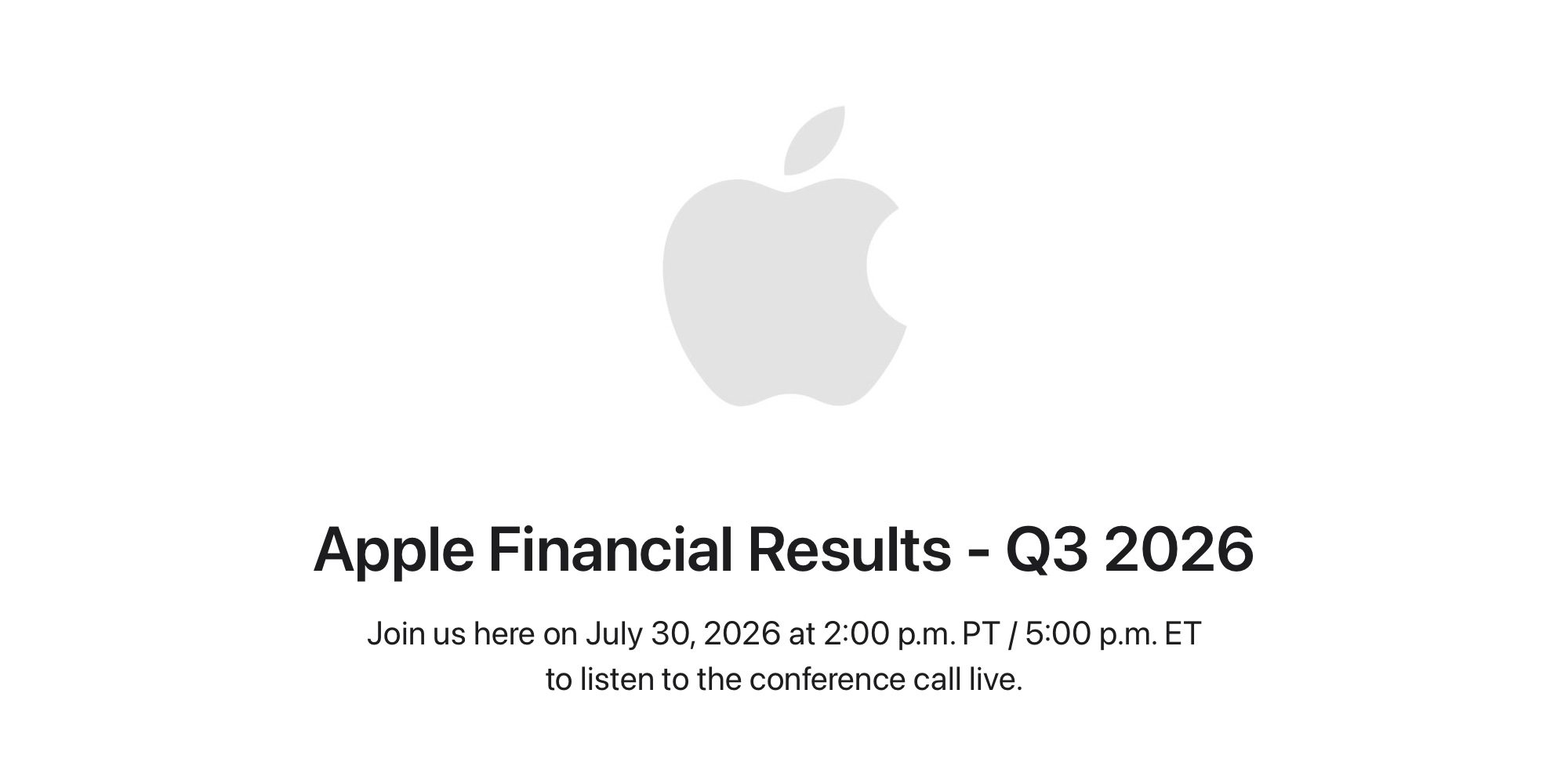 Here’s how to listen live to Tim Cook’s last earnings call…