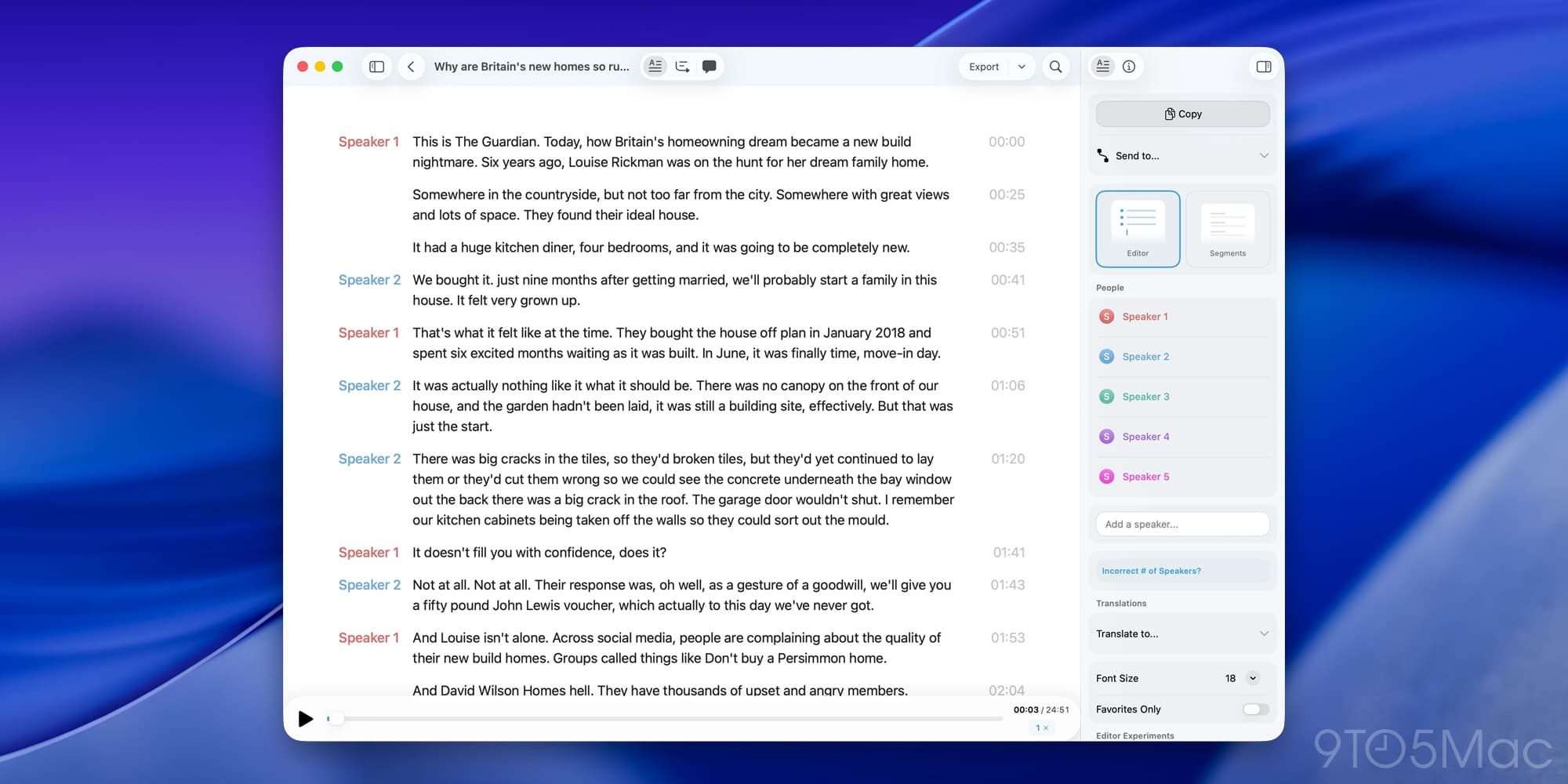 MacWhisper 14 launches with a new transcript editor, faster&hellip;