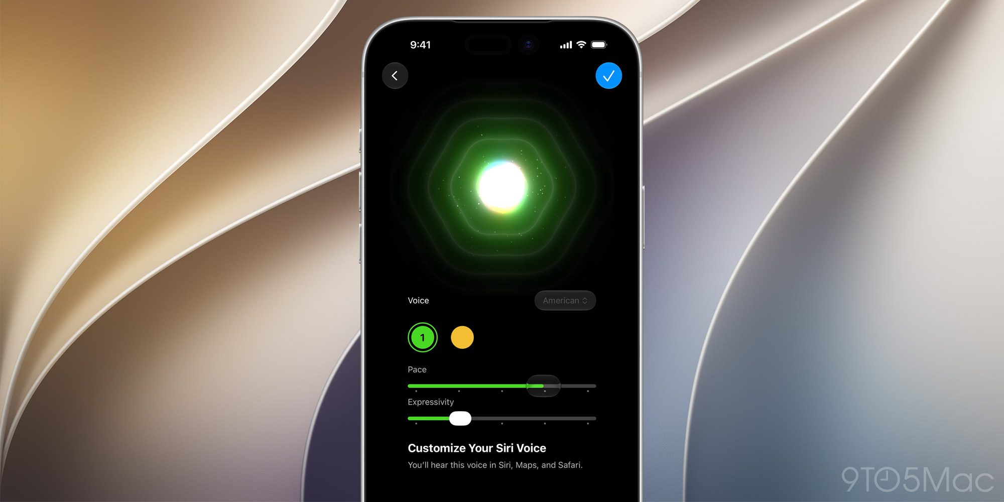 photo of iOS 27 beta 3 lets users fine-tune how Siri sounds image