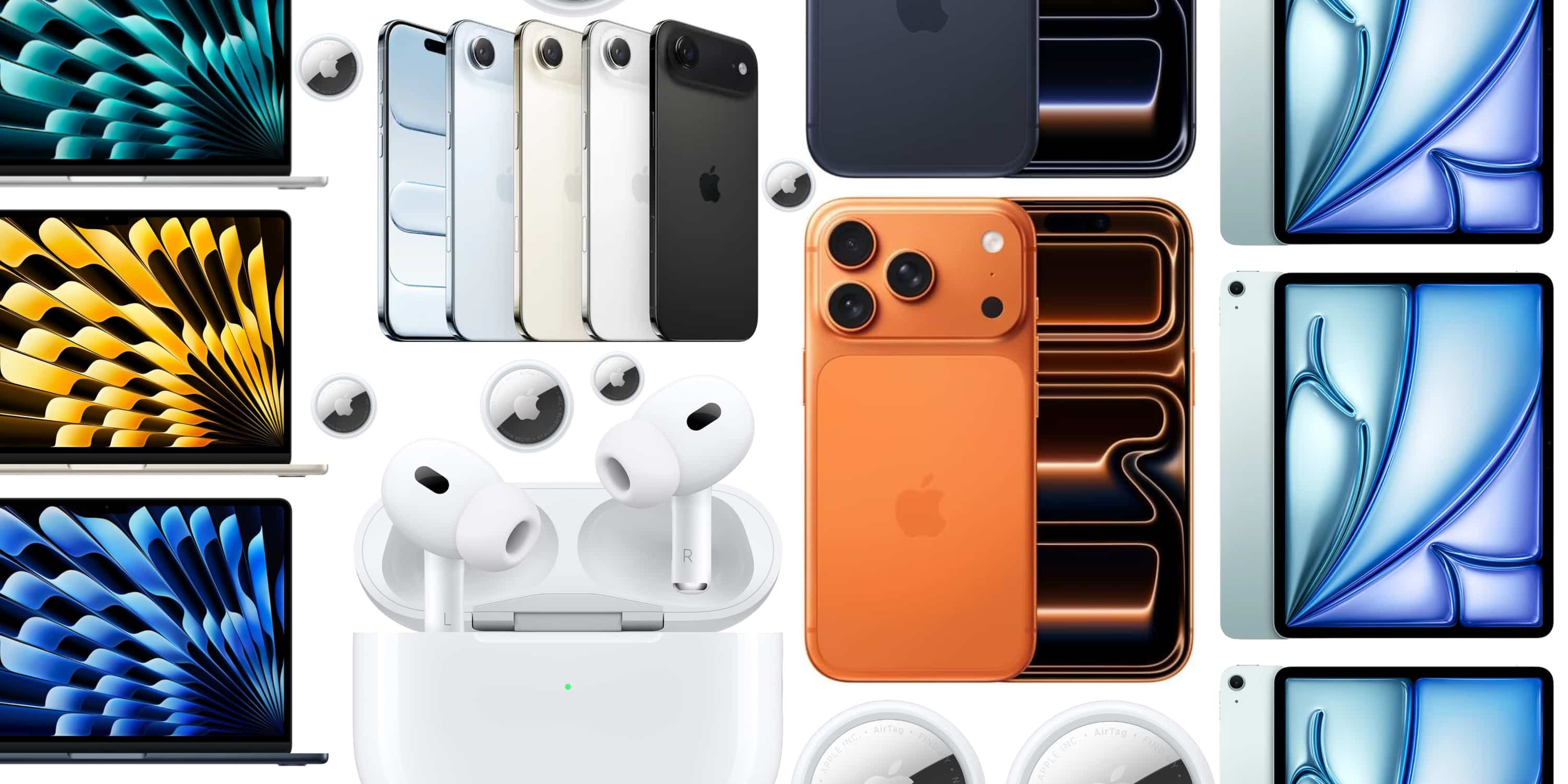 Скидки: iPad Air дешевле на $400, AirTag 2, MacBook Air дешевле на $300, AirPods Max 2 дешевле на $120, iPhone 17 Pro и многое другое