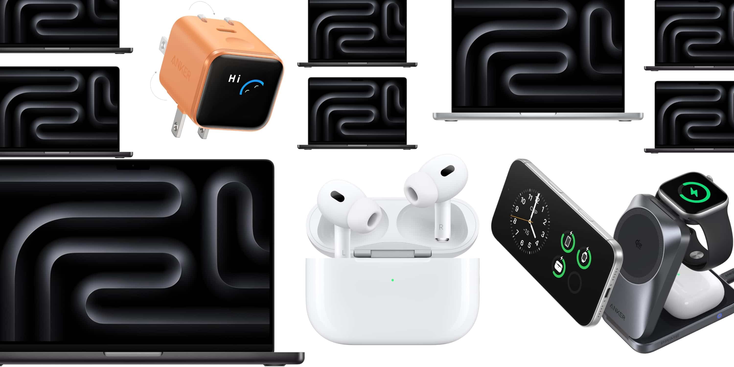 Скидки: M5 MacBook Pro дешевле на $300, AirPods Pro 3, спортивные ремешки Apple, зарядное устройство Anker 3-in-1 Qi2 25W MagSafe и многое другое