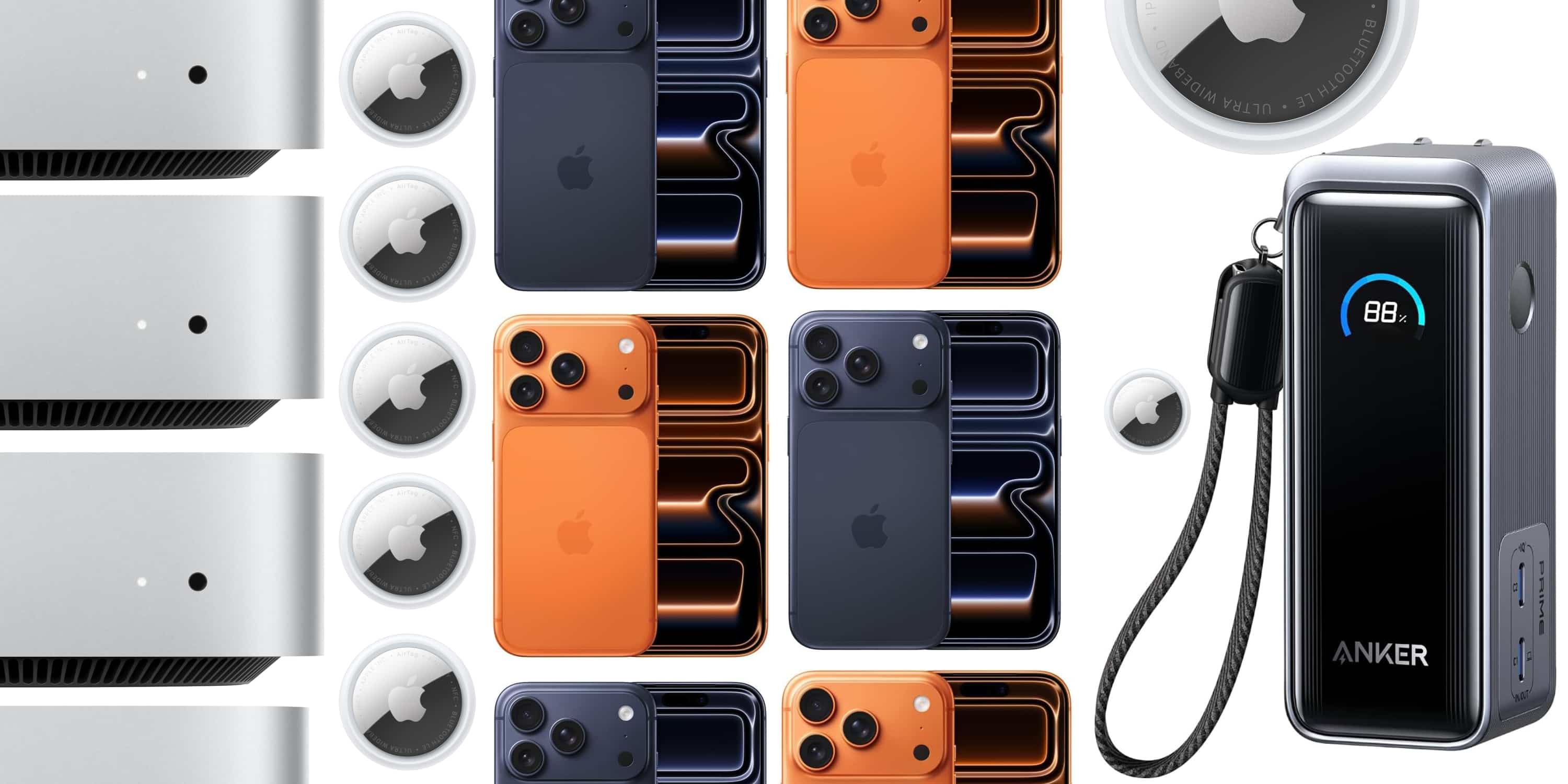 Deals: AirPods, AirTag 2, M6 Mac mini trades up to $500 off, iPhone 17 Pro $220 off, Anker Smart Display power bank, more