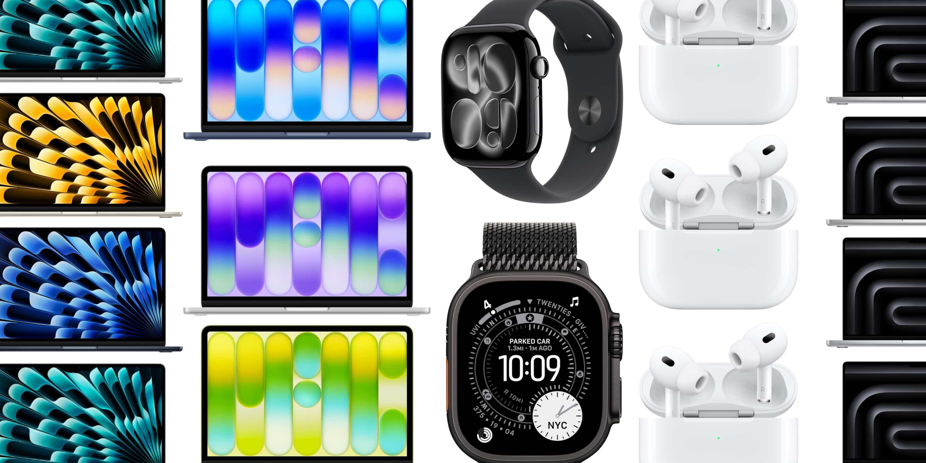 Скидки от Apple на выходных: MacBook дешевле на сумму до $540, AirPods — до $100, Apple Watch и многое другое