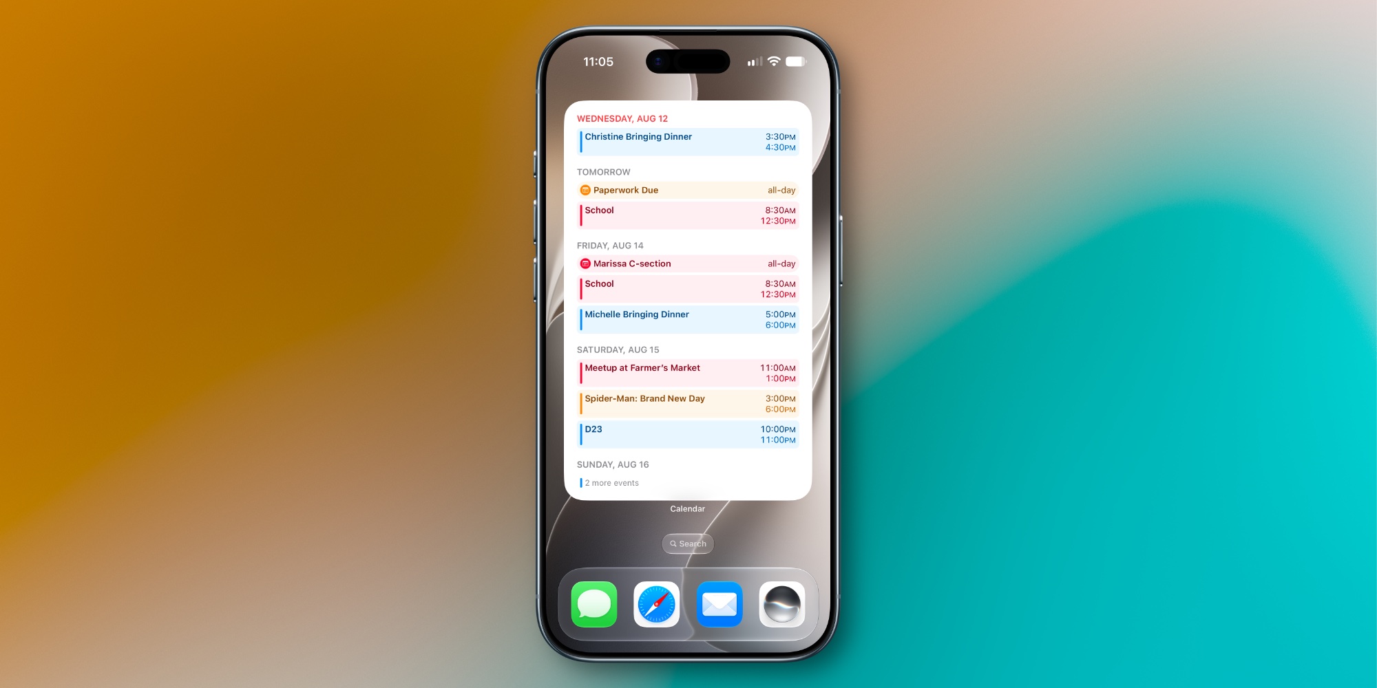 iOS 27 gives Apple Calendar my favorite new Home Screen upgrade - 9to5Mac