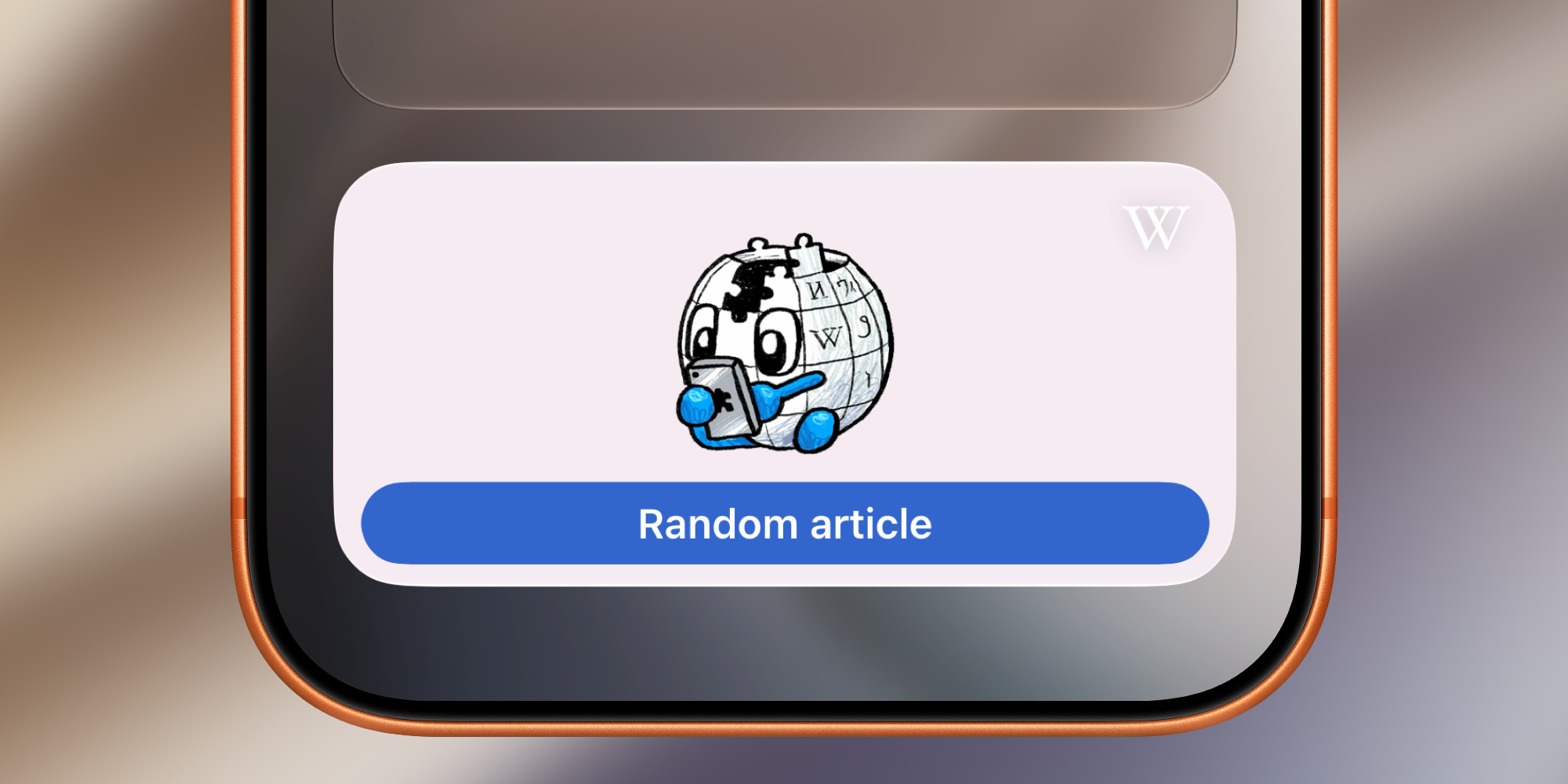 Wikipedia for iOS just added a fun, new app widget for your&hellip;