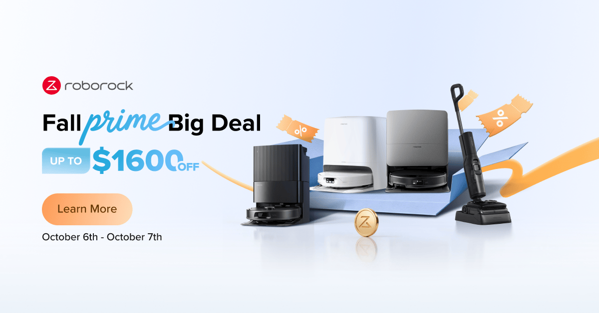 Roborock’s Fall Prime Day sale is the best way to upgrade your cleaning setup