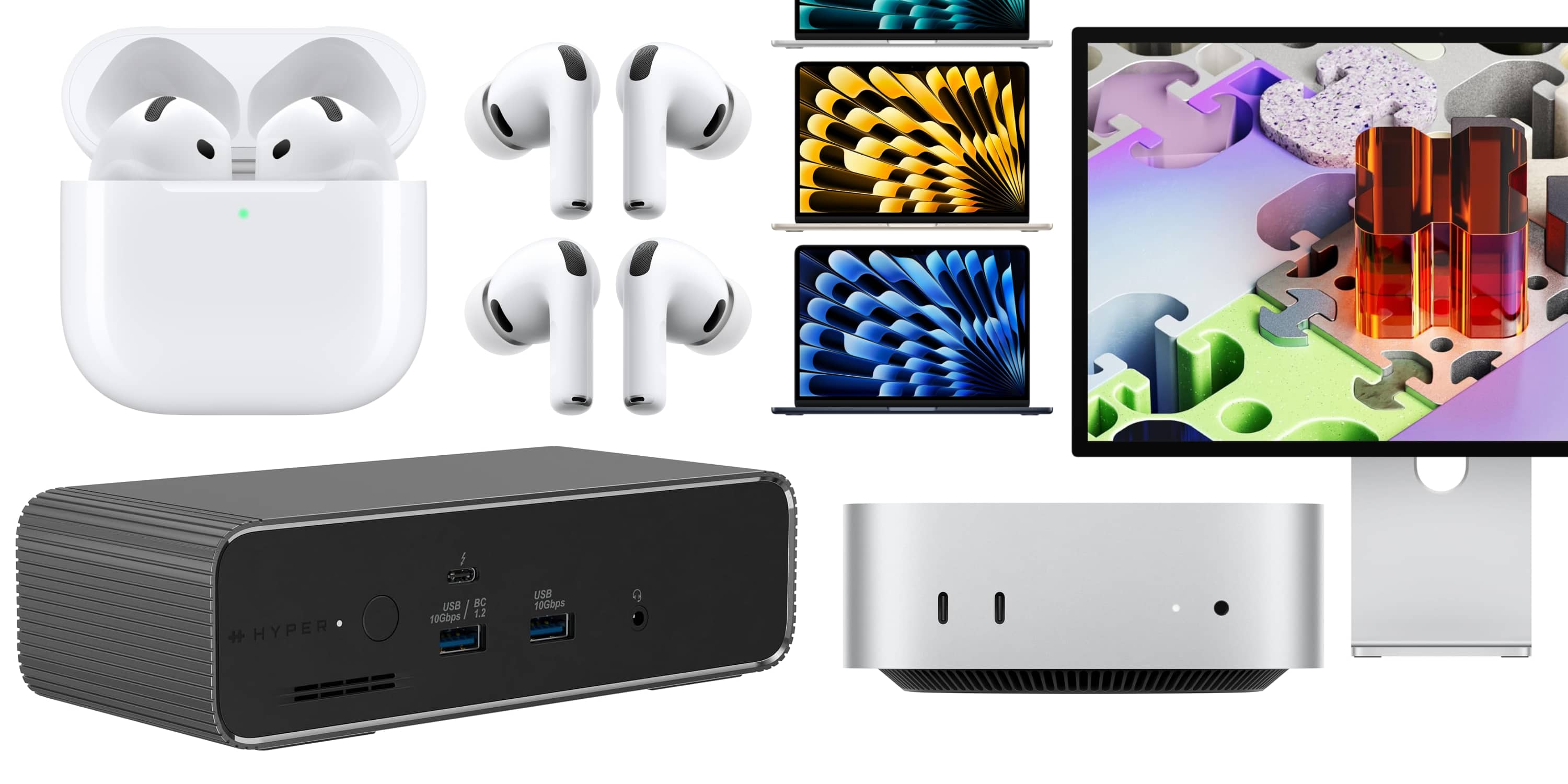 Deals: AirPods, M6 Mac mini, Studio Display, Thunderbolt 5 dock