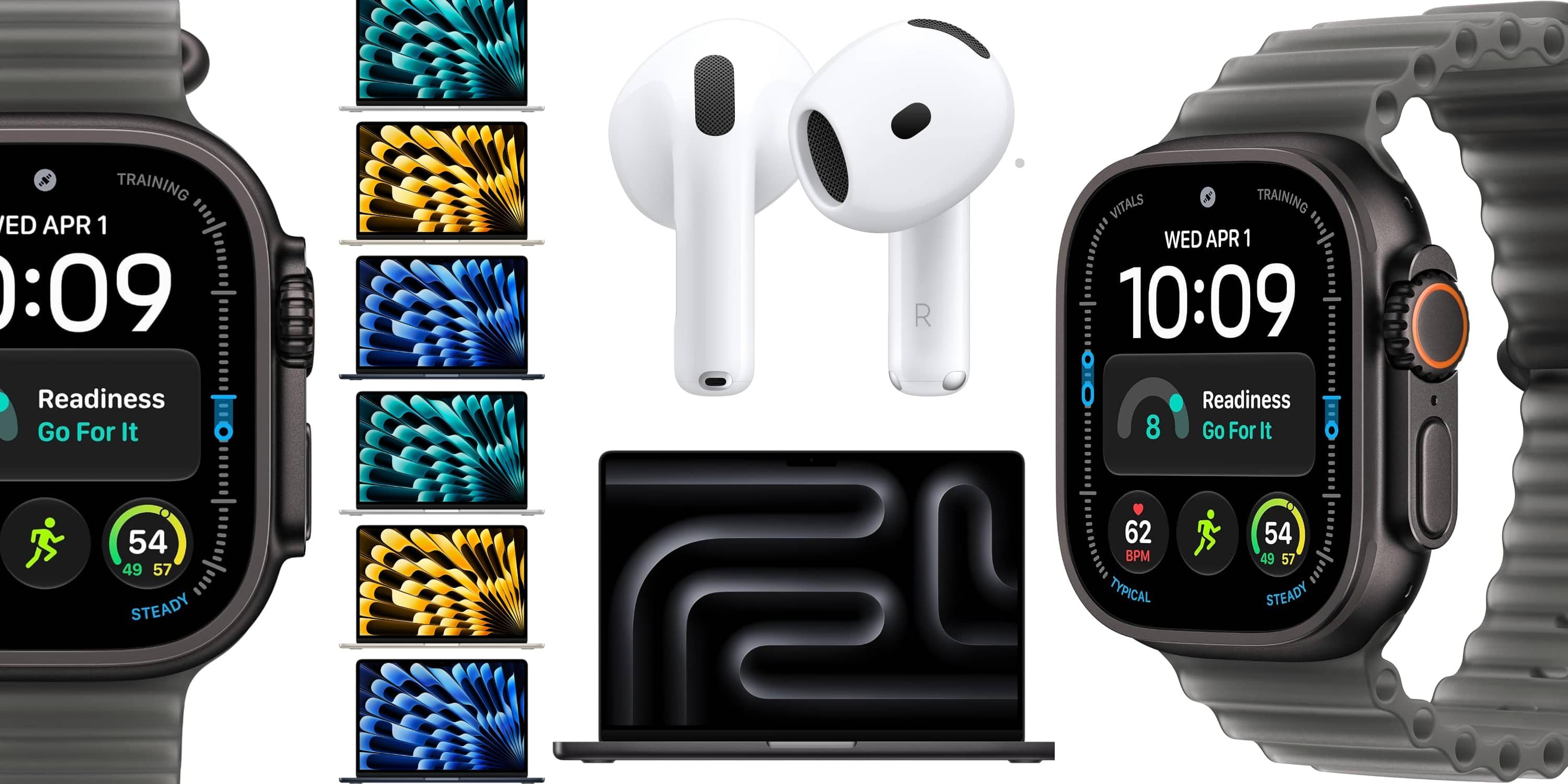 Скидки: AirPods 5/Pro 3, Apple Watch Ultra 4, скидка $450 на MacBook Pro и многое другое