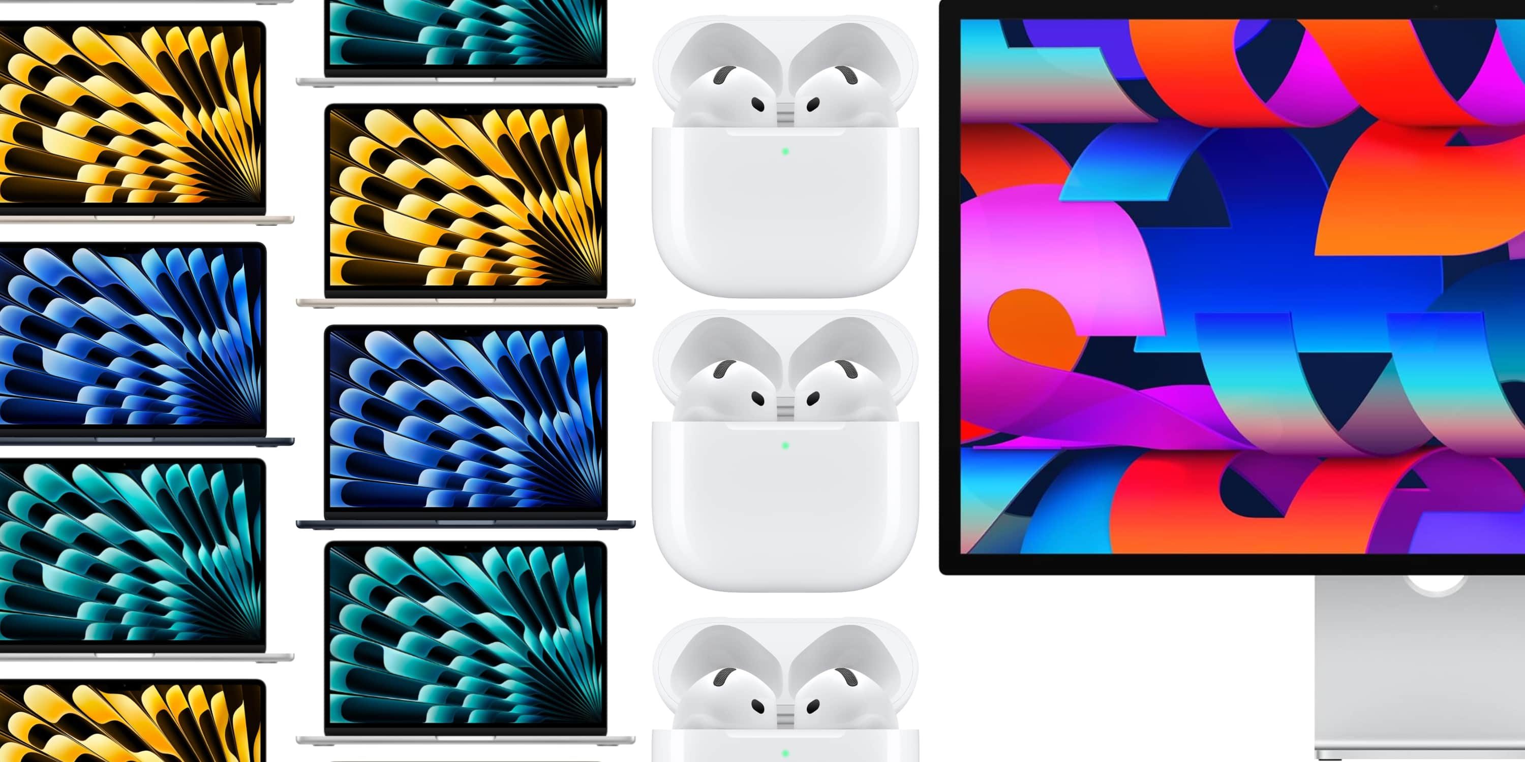 Скидки: M5 MacBook Air дешевле на сумму до $300, M4 iPad Air со скидкой от $100, AirPods Pro 3, Studio Display и многое другое