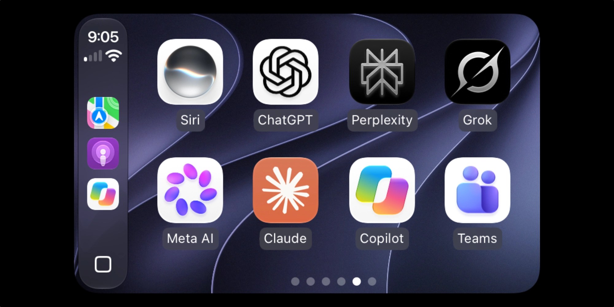 CarPlay now works with six major AI chatbot apps, leaving one key holdout