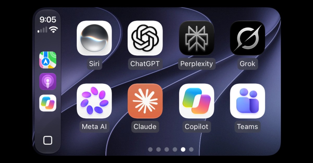 Microsoft Copilot joins CarPlay, leaving Gemini as the biggest holdout Microsoft Copilot joins CarPlay, leaving Gemini as the biggest holdout