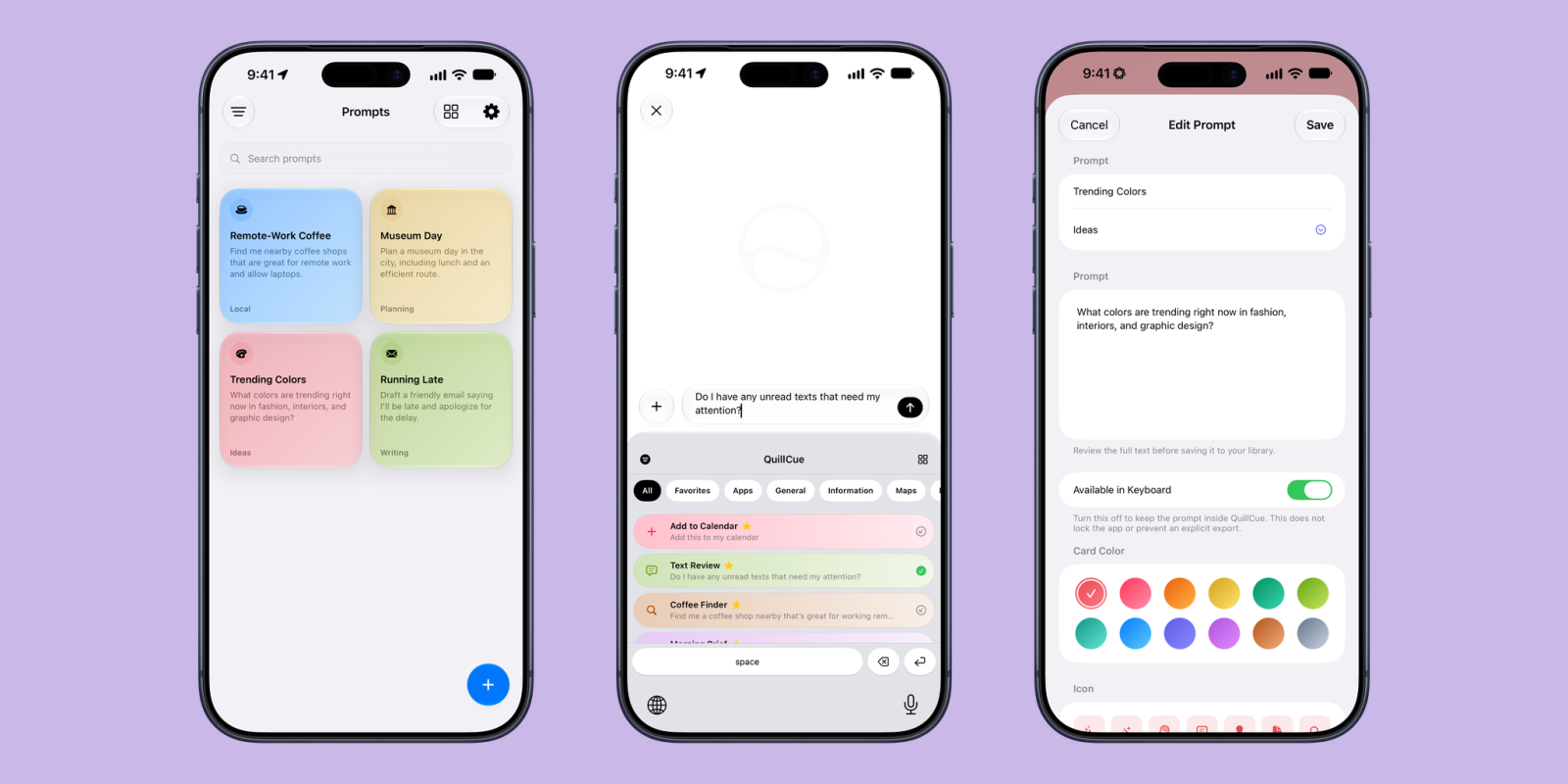Indie App Spotlight: ‘QuillCue’ levels up your Siri AI experience with stored prompts