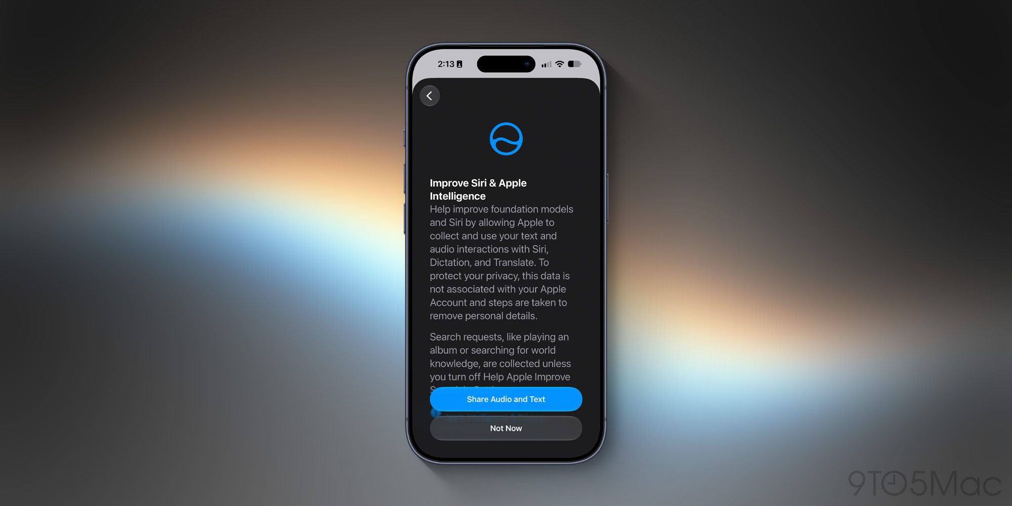 iOS 27 adds new opt-in setting for sharing data to improve&hellip;