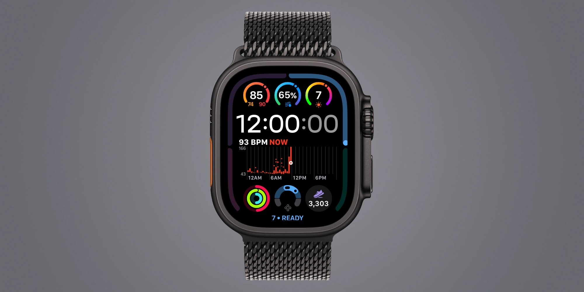 Apple Watch Ultra 4 includes a new watch face bezel option