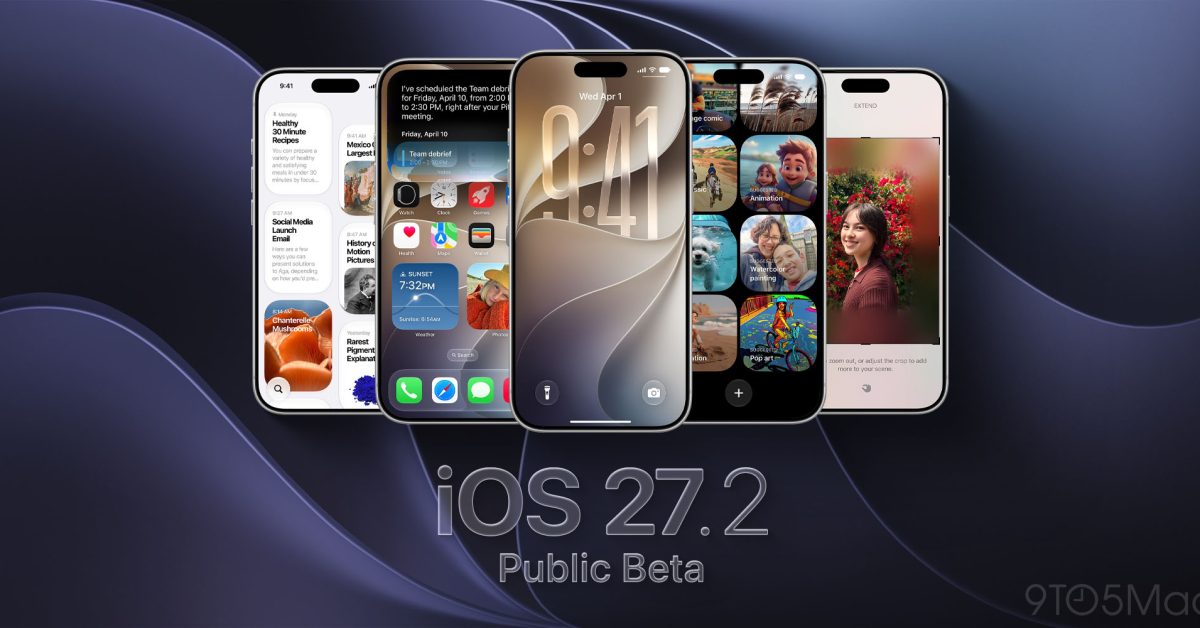 Apple releases first iOS 27.2 public beta with new iPhone Health app