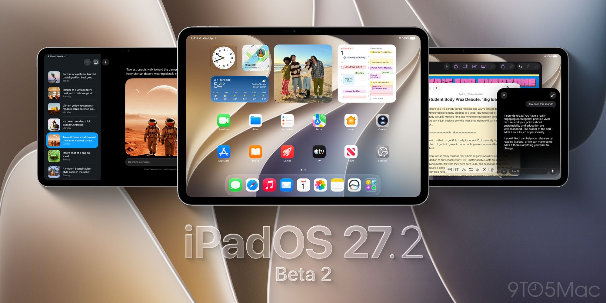 iPadOS 27.2 beta 2