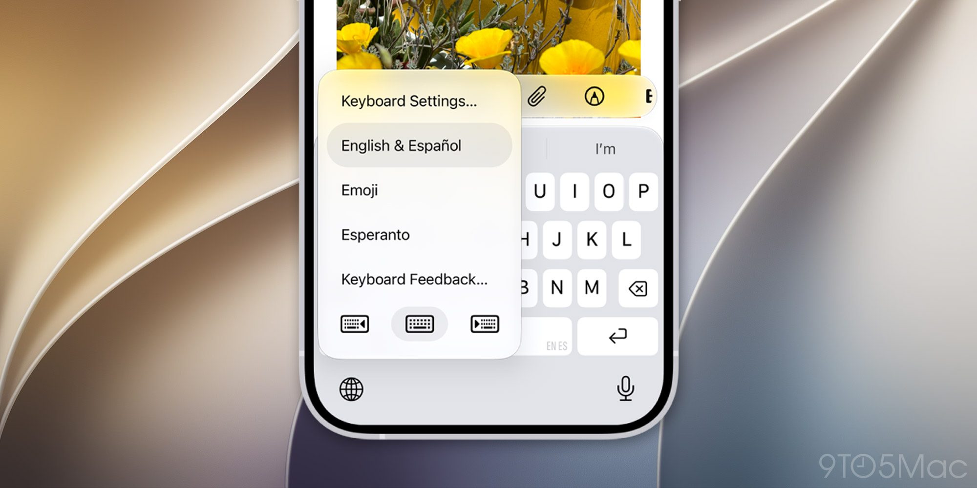 photo of iOS 27 and iPadOS 27 expand language support for Dictionary, QuickType Keyboard, more image