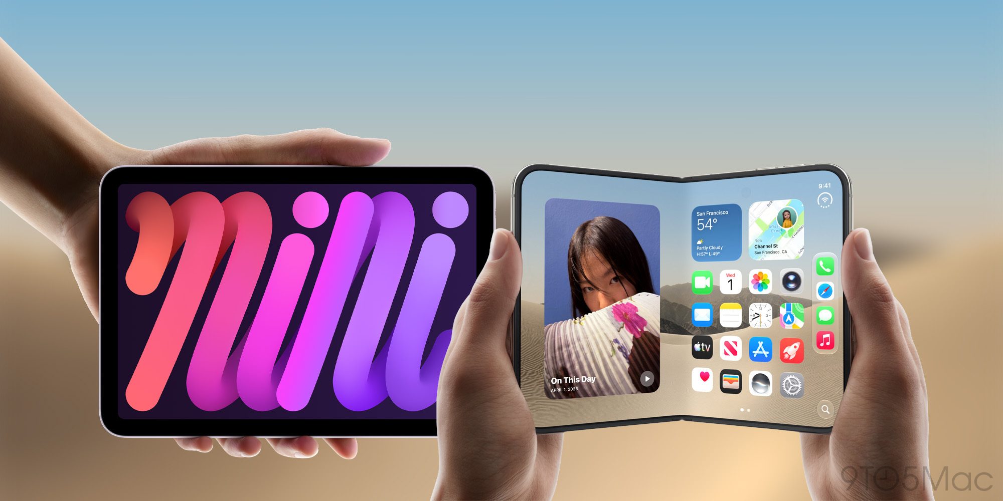 Here’s how iPhone Duo and iPad mini compare in size