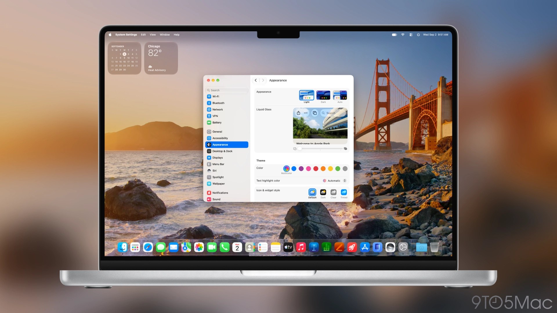 macOS 27 дает вам больше контроля над Liquid Glass