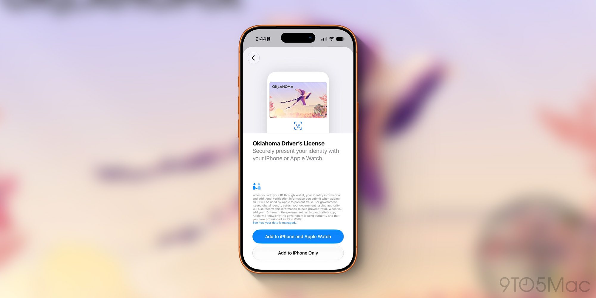 Apple Wallet driver’s license support launches in Oklahoma