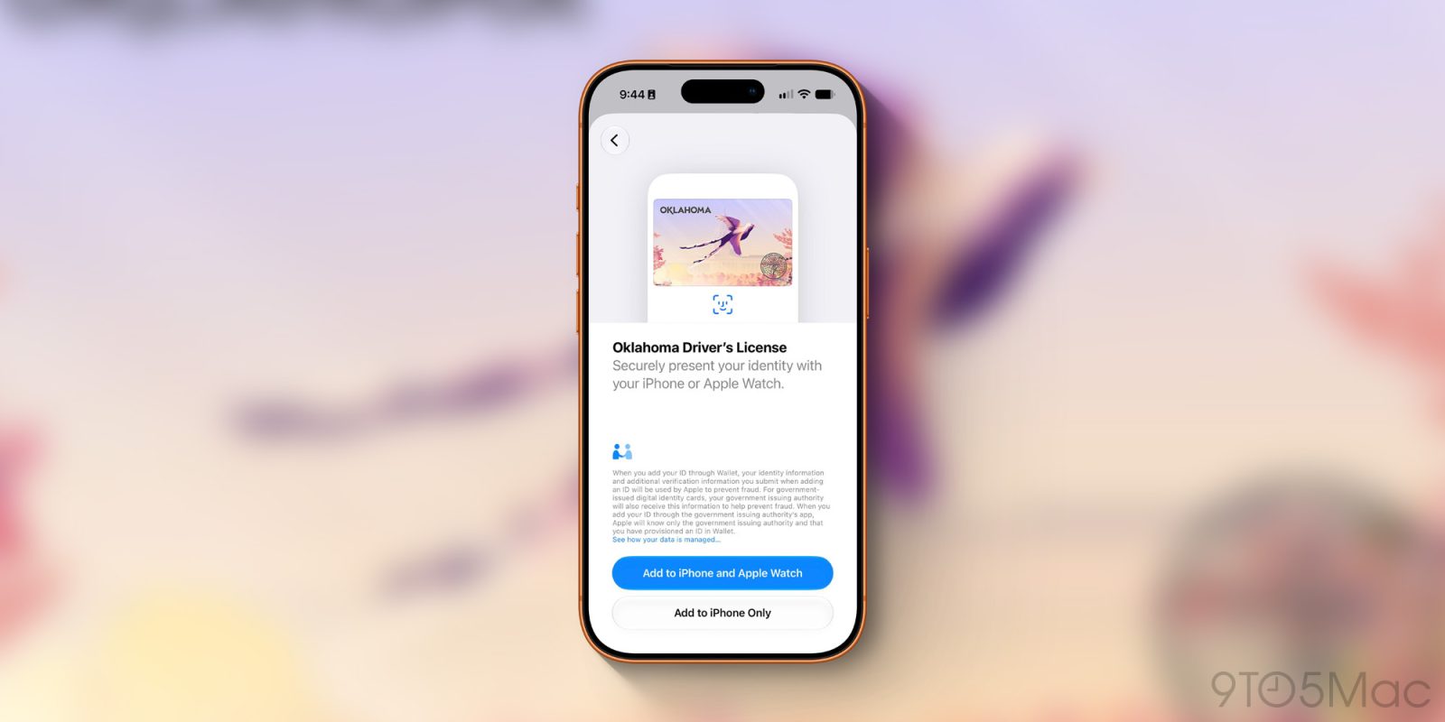 Apple Wallet driver’s license support launches in Oklahoma
