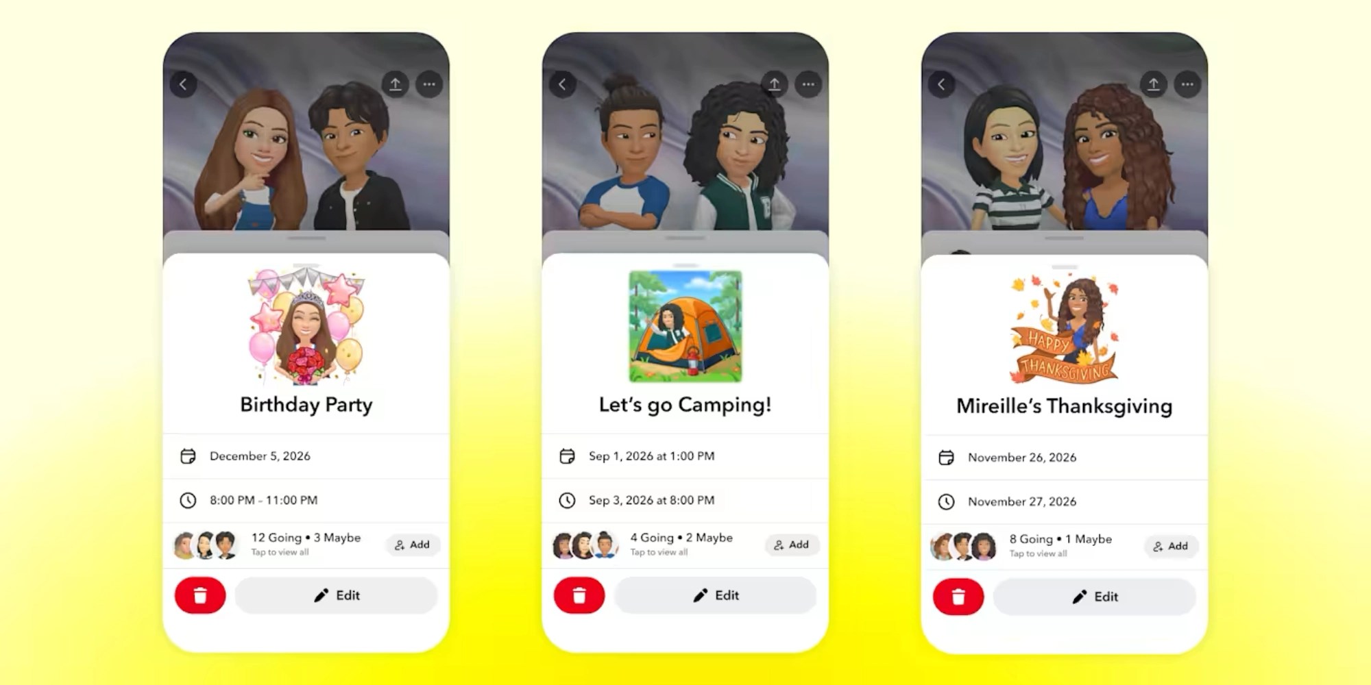 photo of Snap adds social event planning feature with Snapchat Plans image