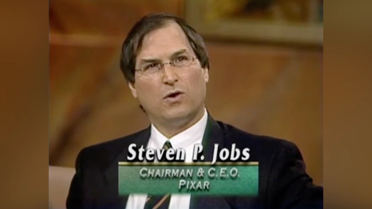 Steve Jobs in 1996: 'I still think Apple has a future'