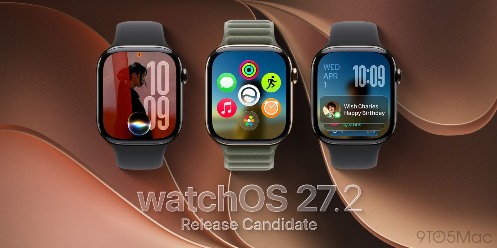 watchOS 27.2 получила новую RC-версию перед запуском на следующей неделе