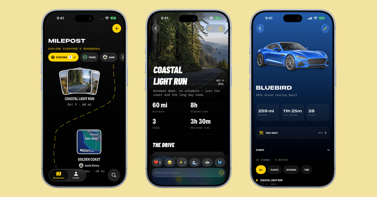 Indie App Spotlight: ‘Milepost’ is a driving journal that saves your memories on the road Indie App Spotlight: ‘Milepost’ is a driving journal that saves your memories on the road